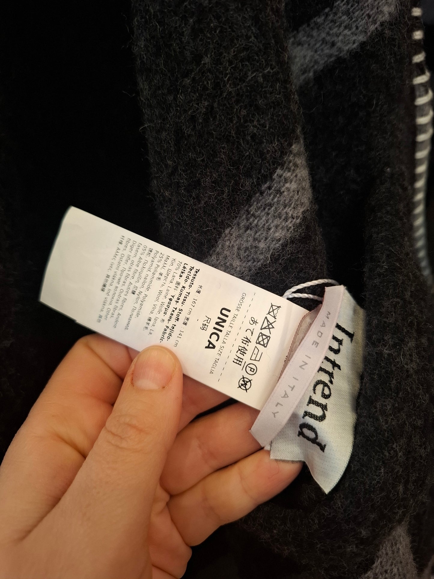 Poncho/Mantella MaxMara intrend nuovo tg U