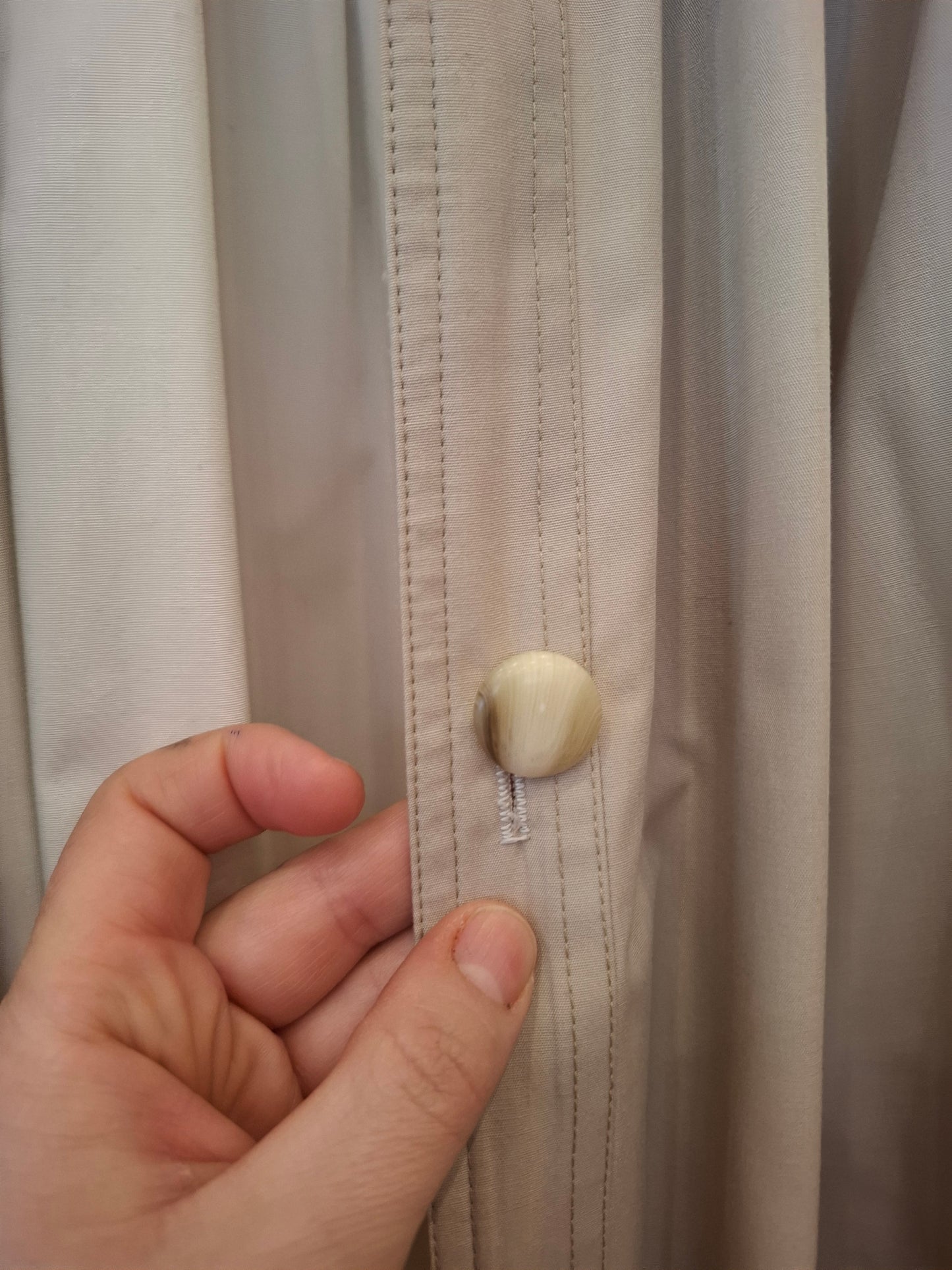 Trench double vintage tg M/L