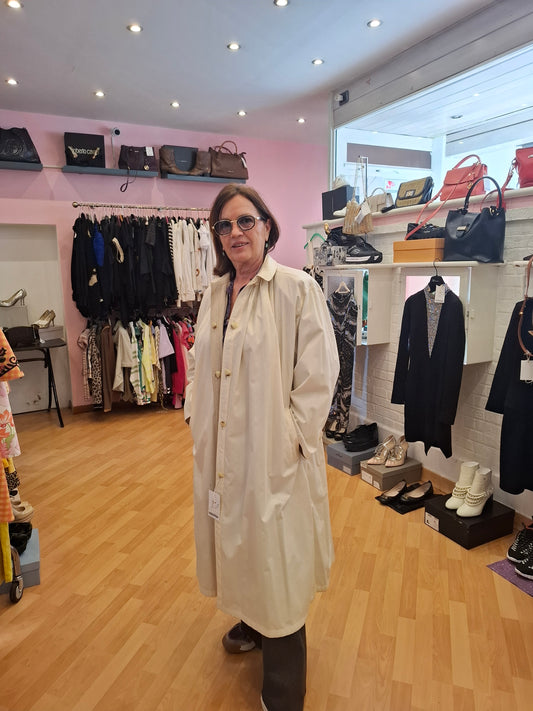 Trench double vintage tg M/L