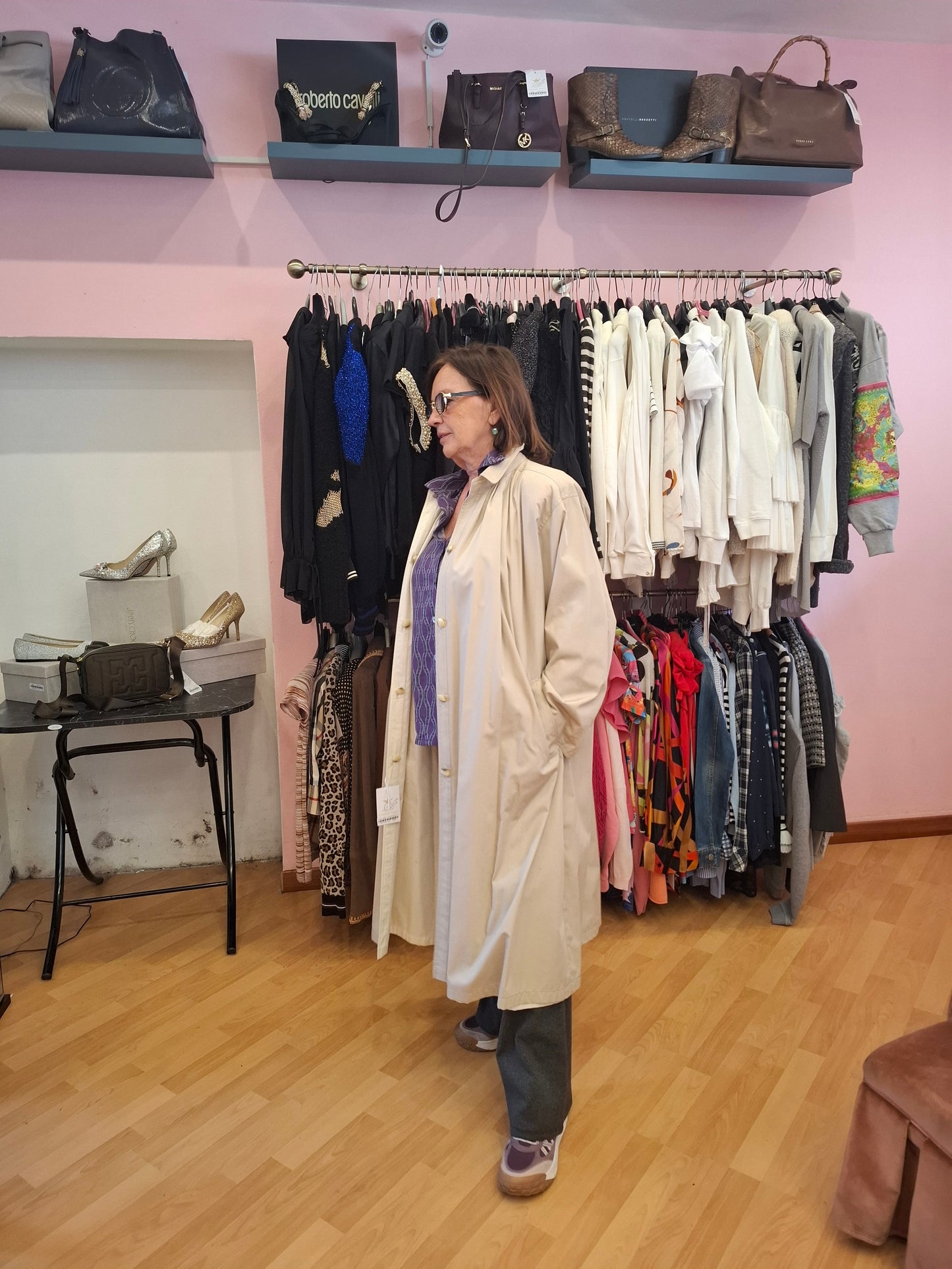 Trench double vintage tg M/L