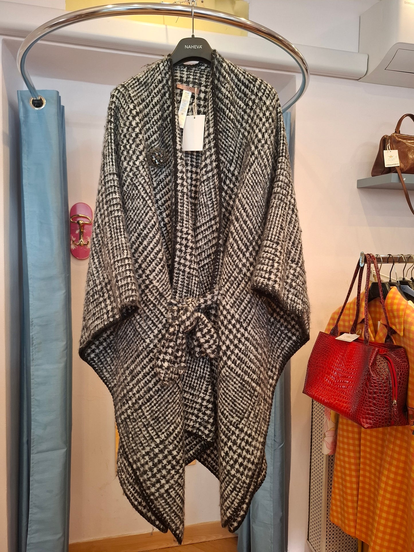 Mantella Liu Jo bianca nera tg U