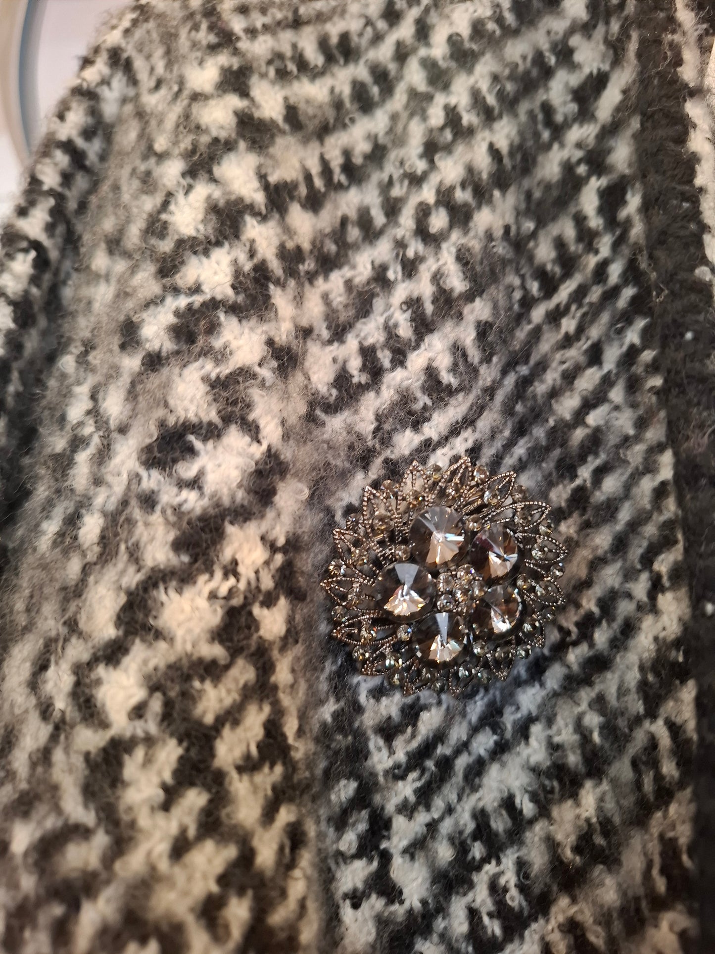 Mantella Liu Jo bianca nera tg U