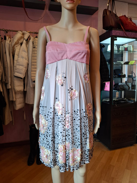 Abito Pinko tg 44 ridotta misto seta