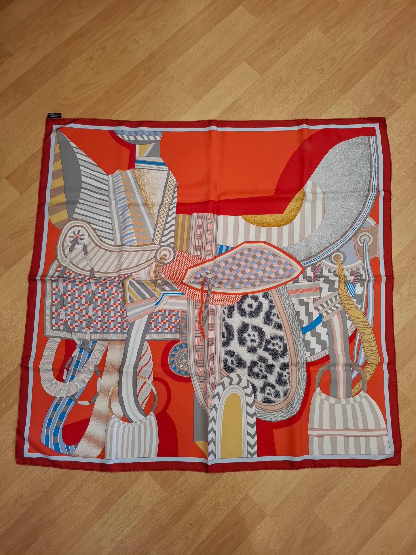 Foulard Hermes 'Jan Bjtlik'