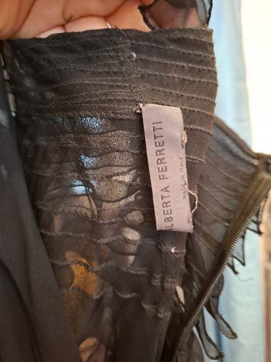 Abito Alberta Ferretti seta tg 40/42