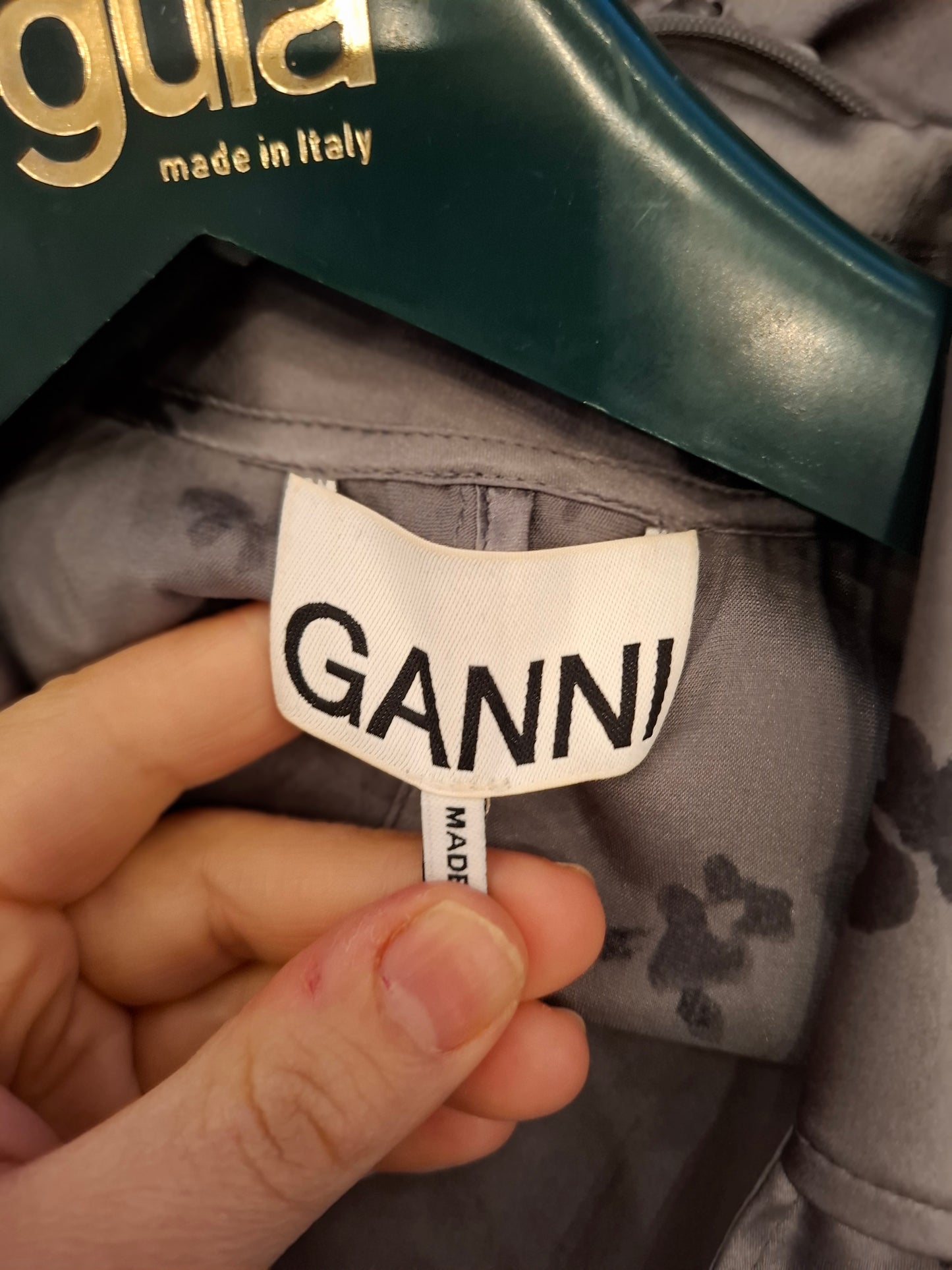 Abito Ganni grigio tg 38