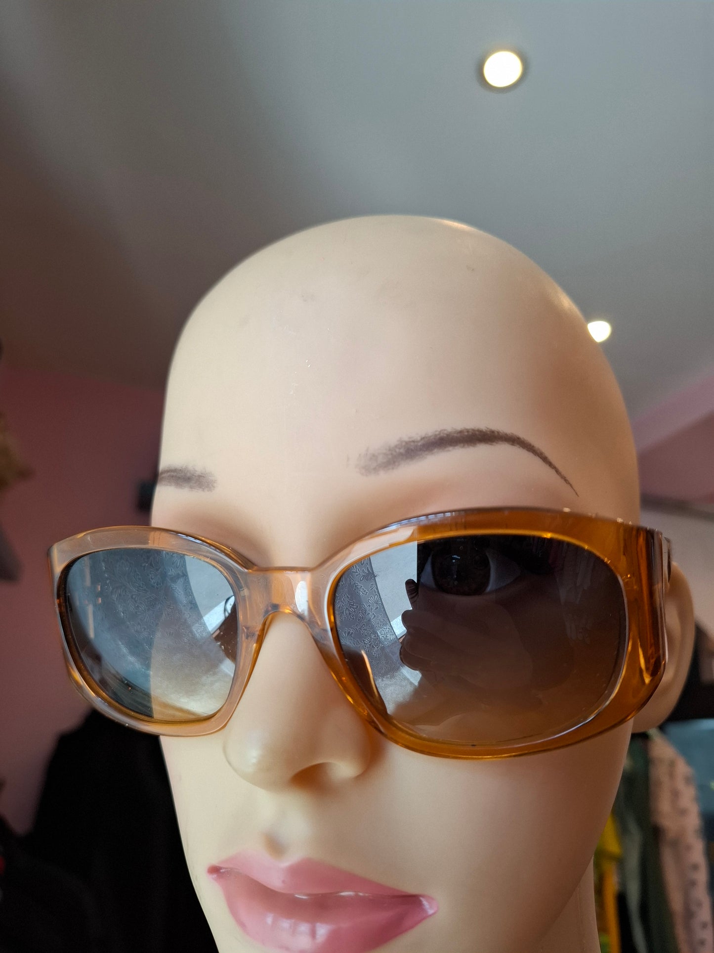 Occhiali Chanel arancio