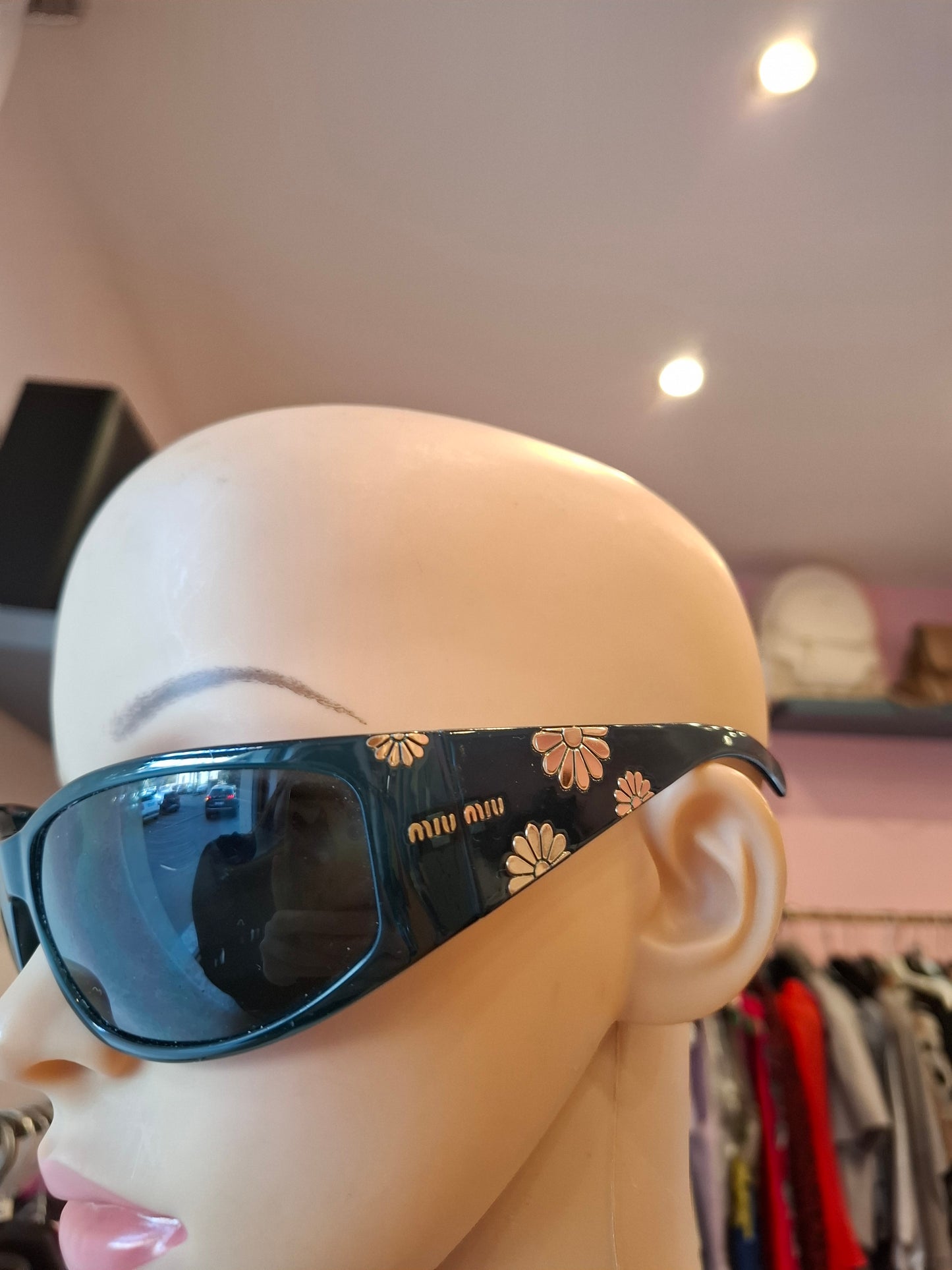 Occhiali Miu Miu verdi