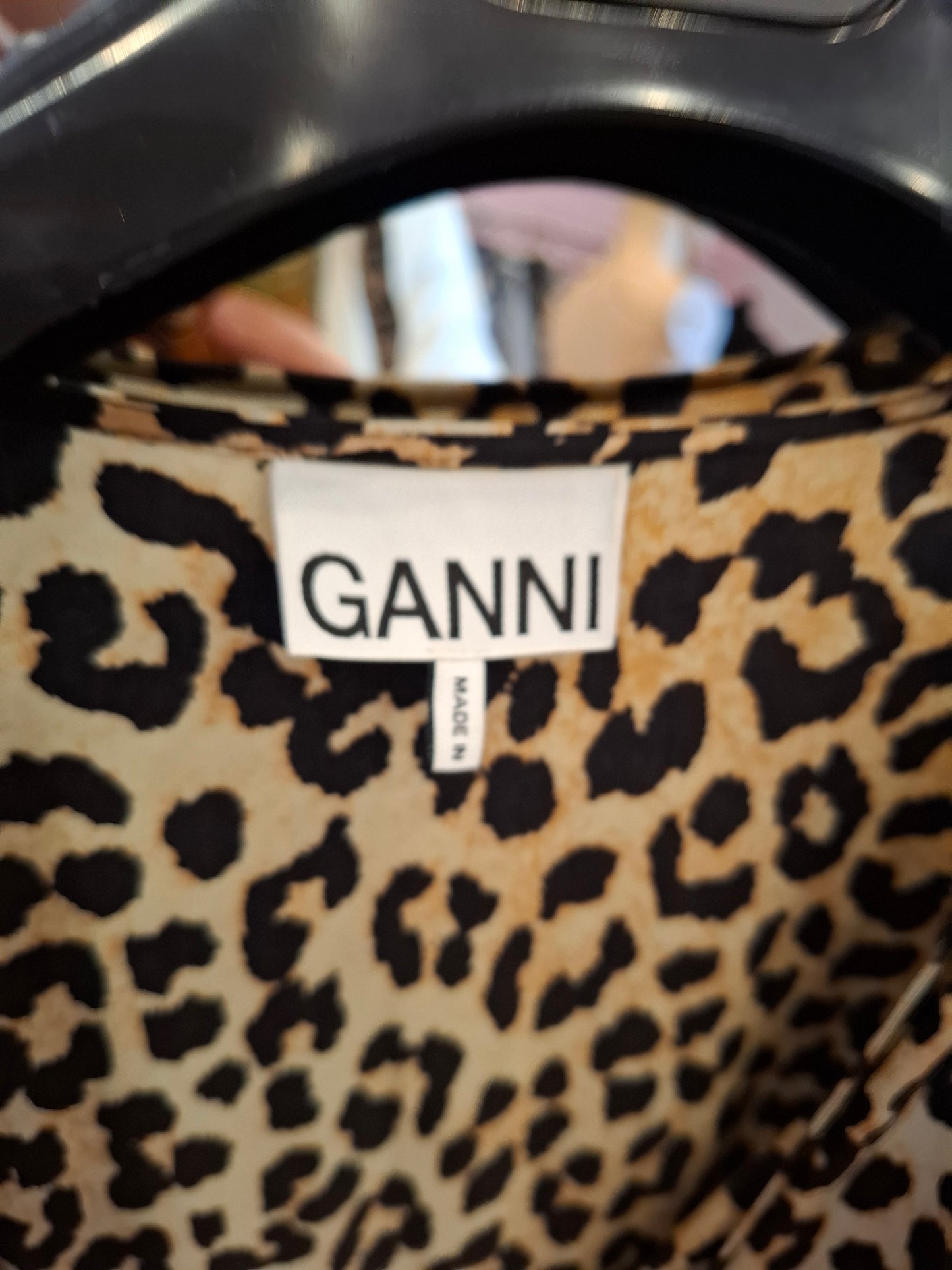 Abito Ganni maculato tg 44 ridotta