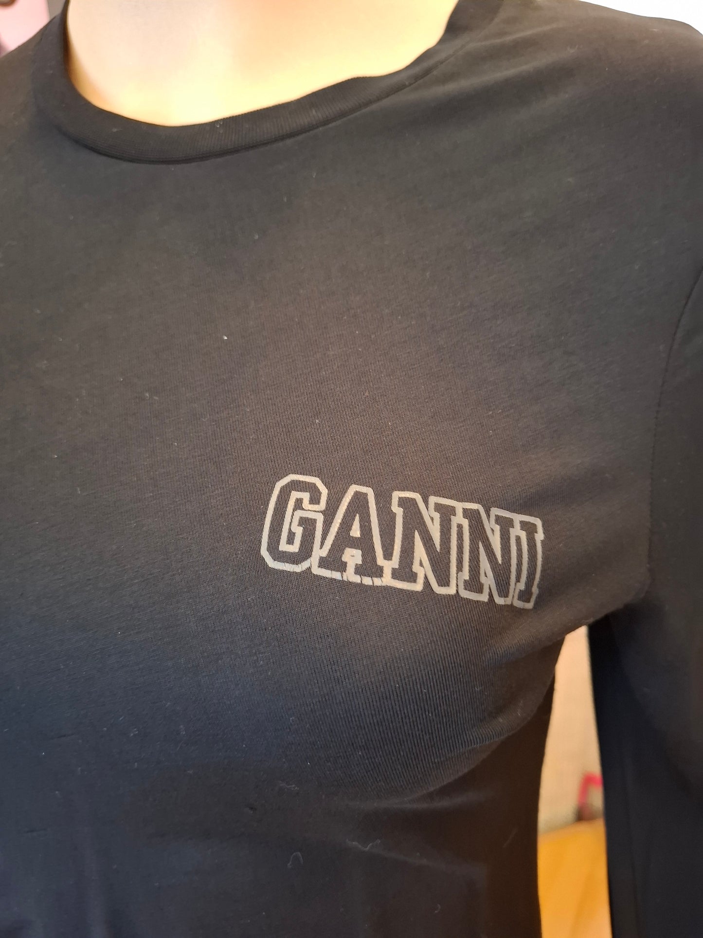 Abito Ganni nero tg M
