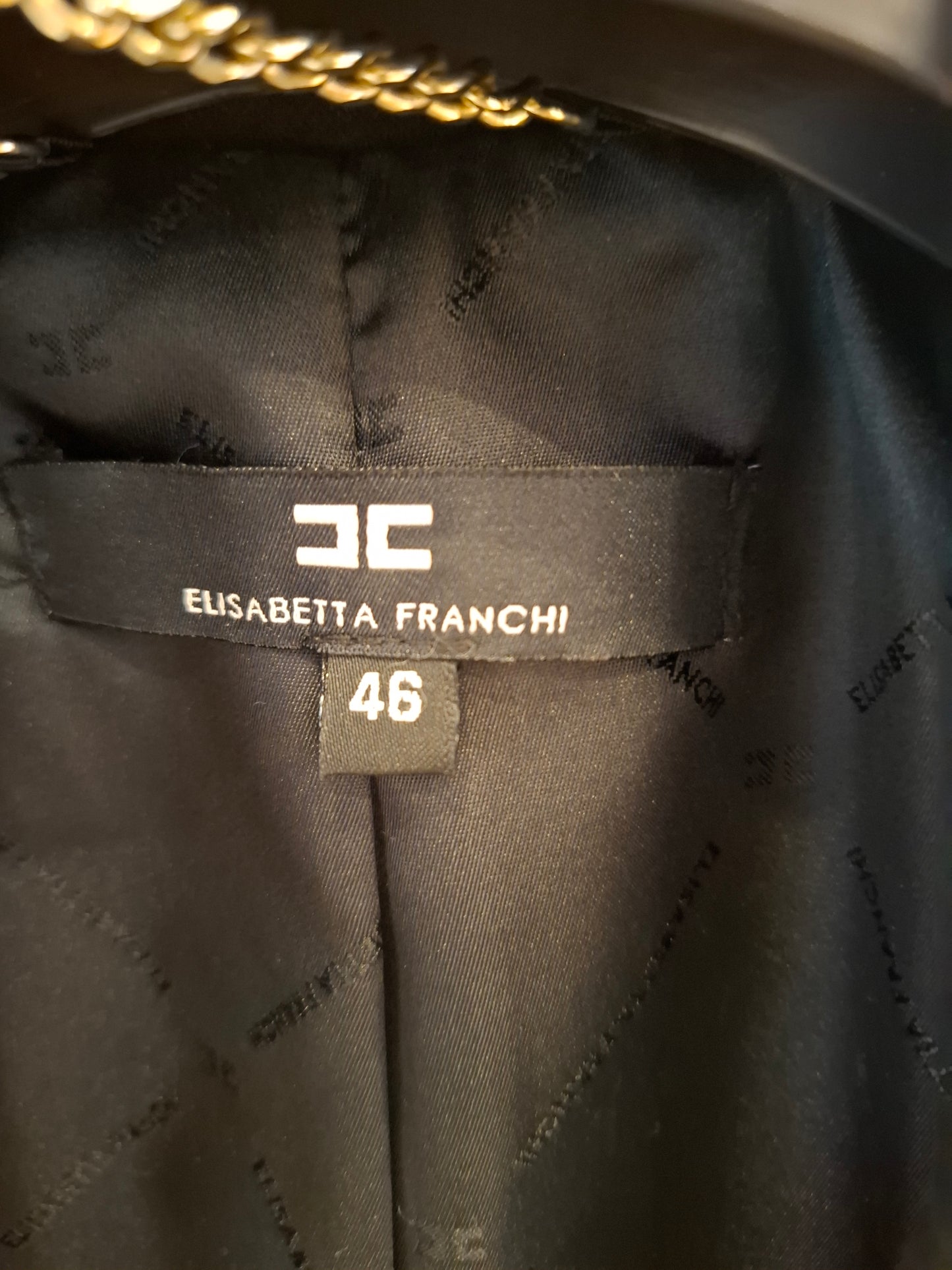 Cappotto leggero/primaverile Elisabetta Franchi tg 46