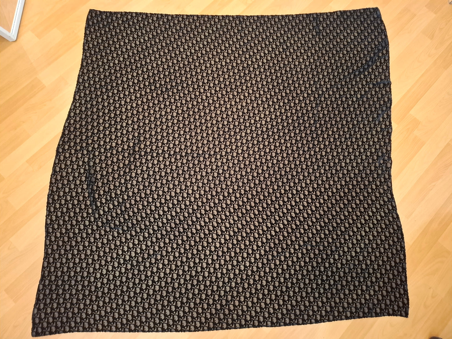 Maxi scialle Dior velluto