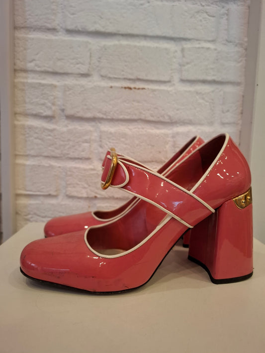Tacchi Prada rosa n*37