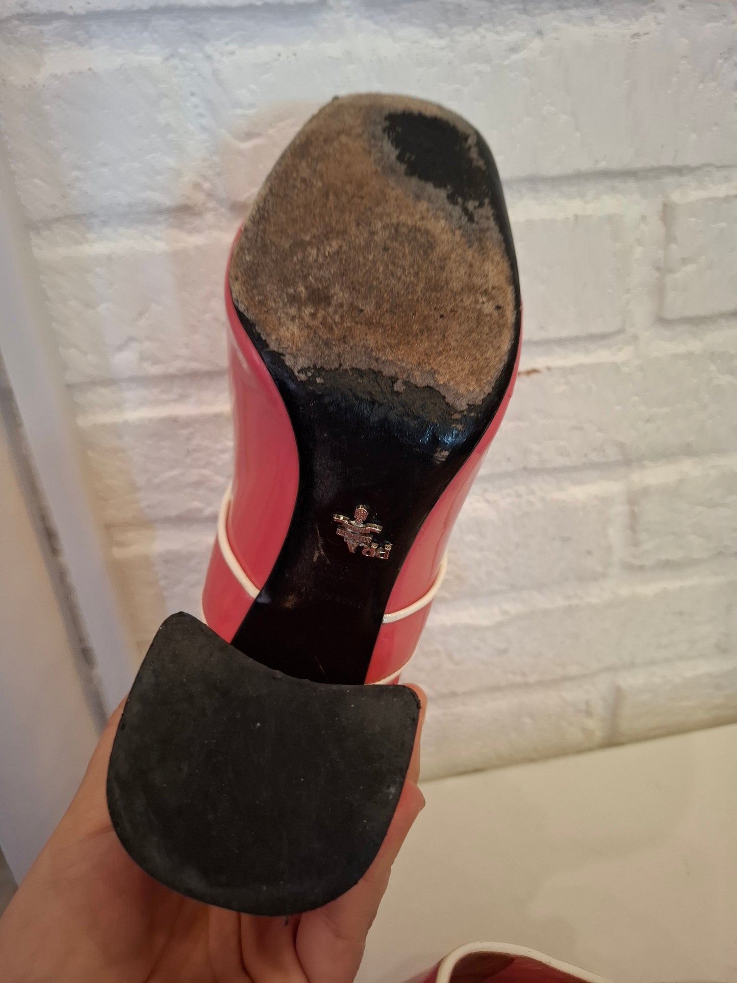 Tacchi Prada rosa n*37