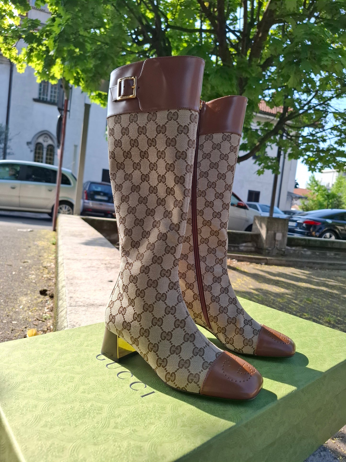 Stivali Gucci n*36 nuovi