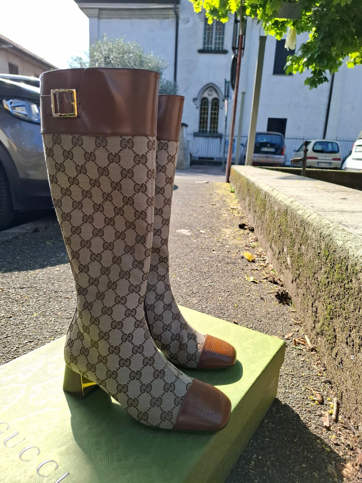 Stivali Gucci n*36 nuovi