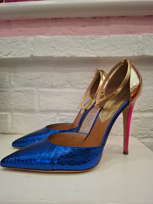 Tacchi Dsquared bicolore n*38