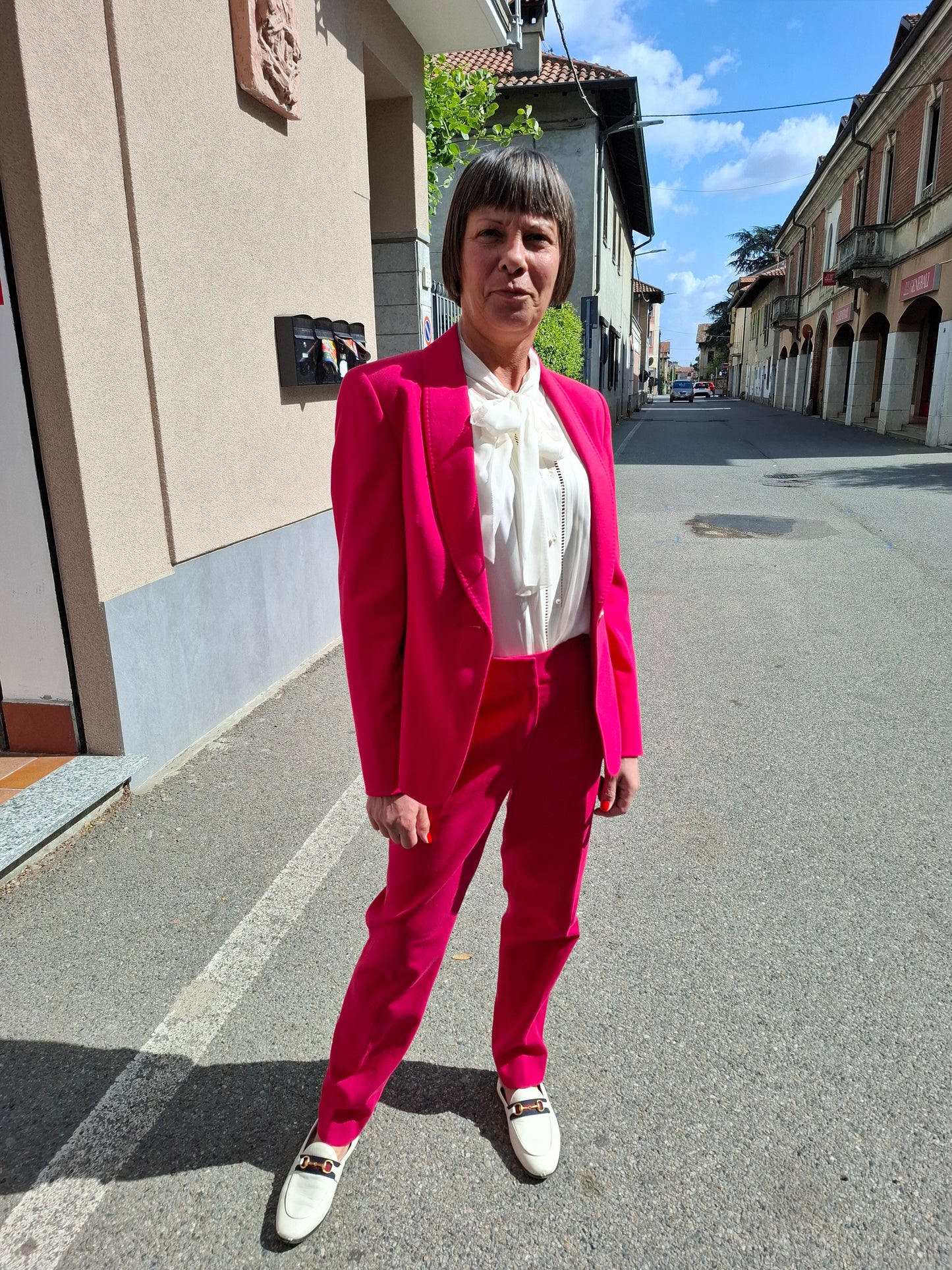 Completo Escada tg 38 fr/42 it fucsia