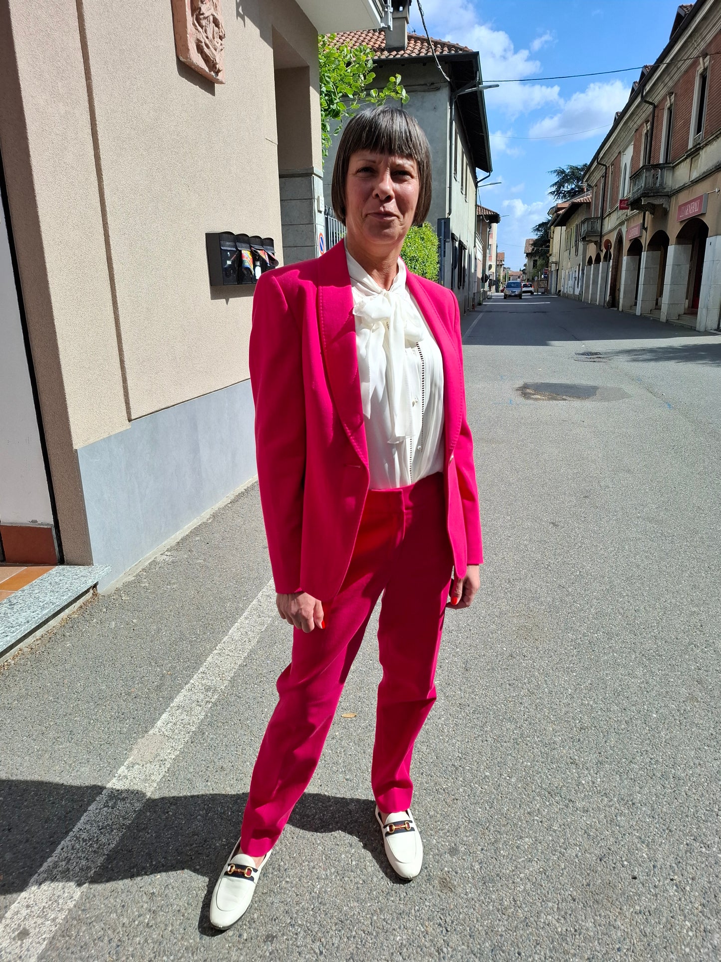 Completo Escada tg 38 fr/42 it fucsia