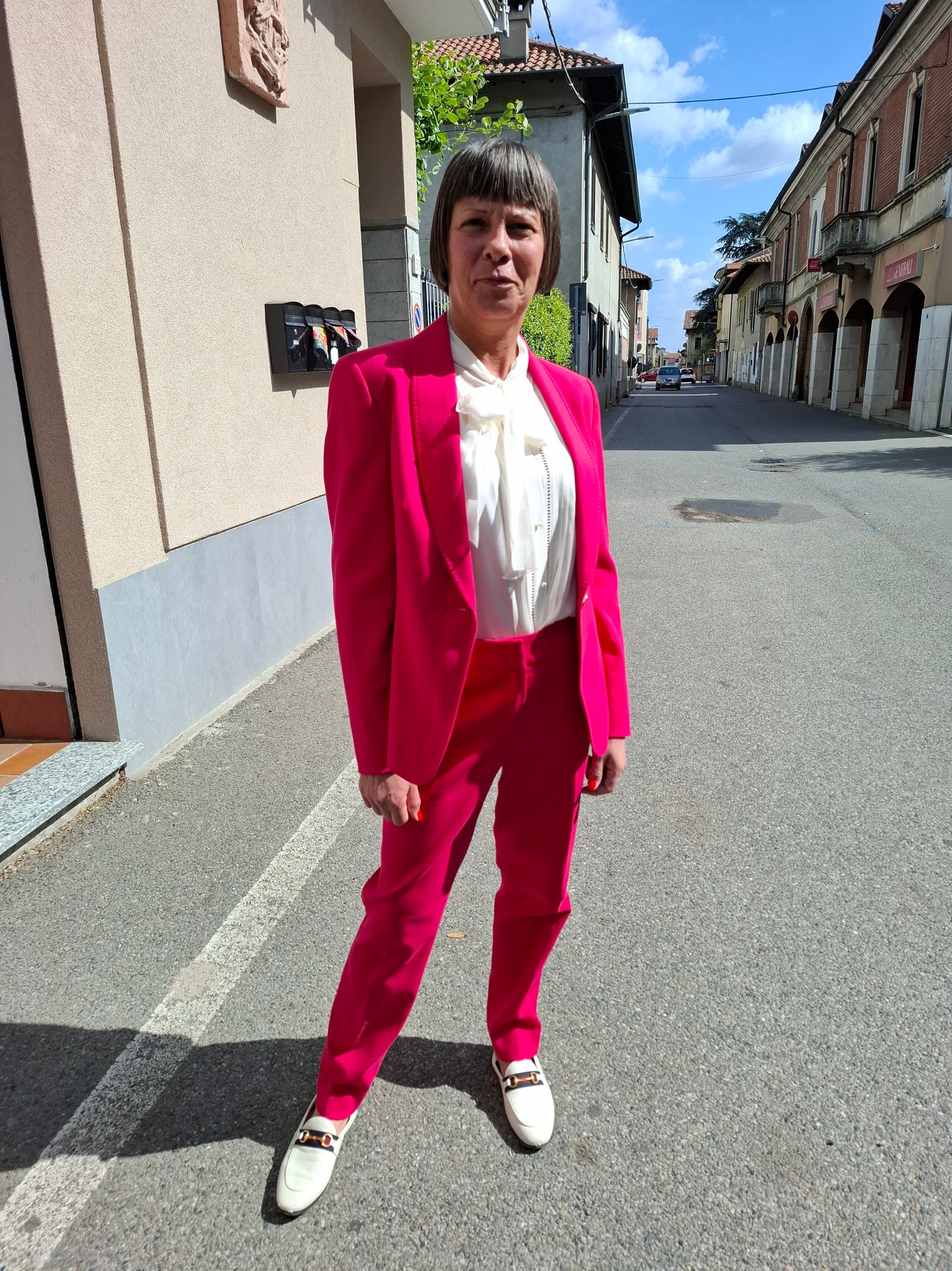 Completo Escada tg 38 fr/42 it fucsia