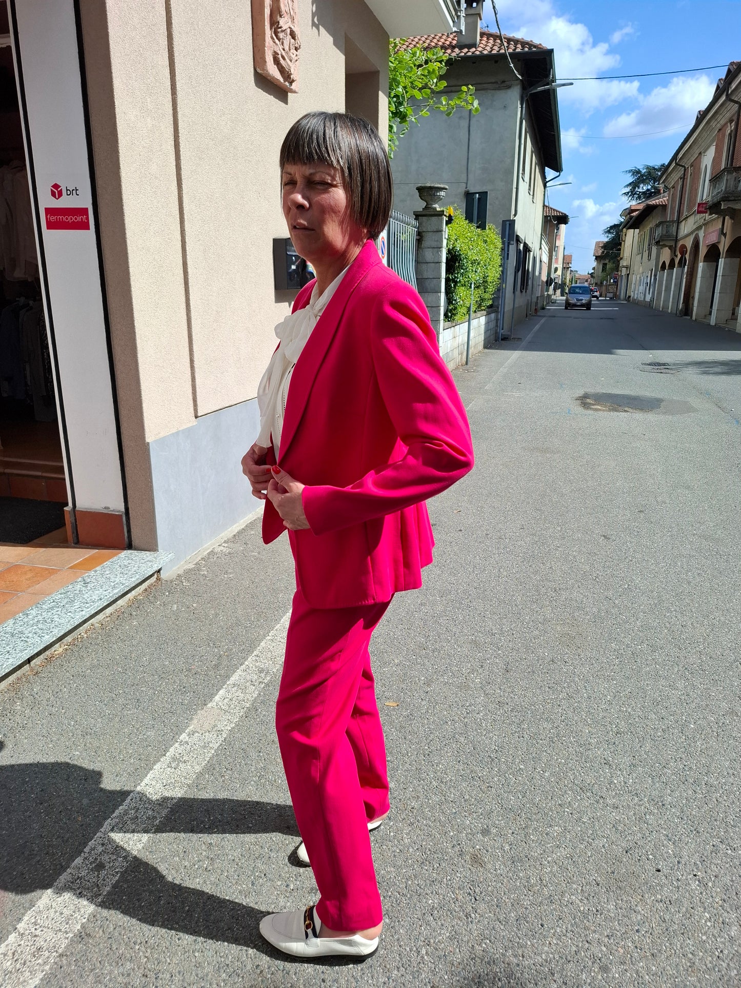 Completo Escada tg 38 fr/42 it fucsia