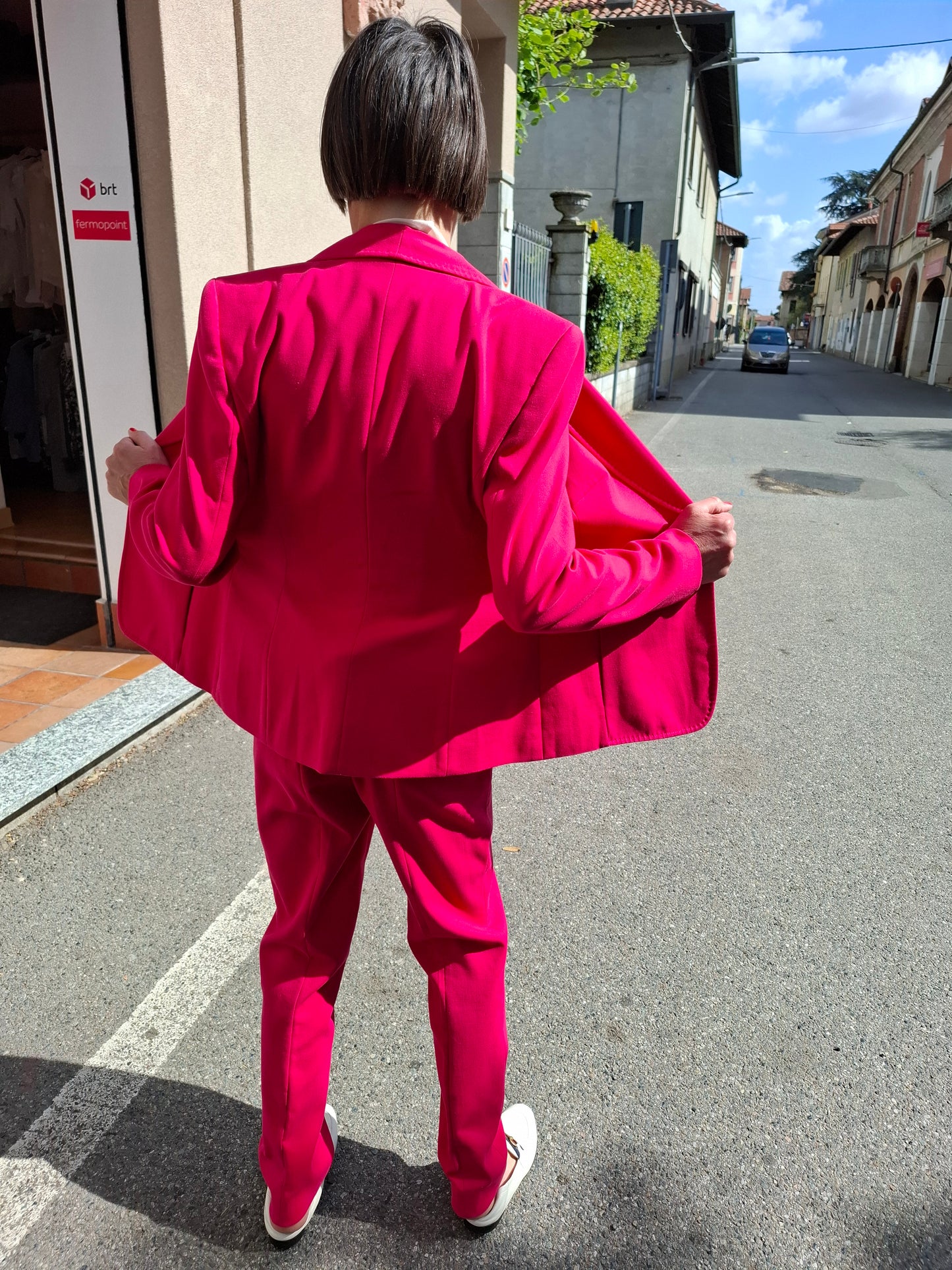 Completo Escada tg 38 fr/42 it fucsia