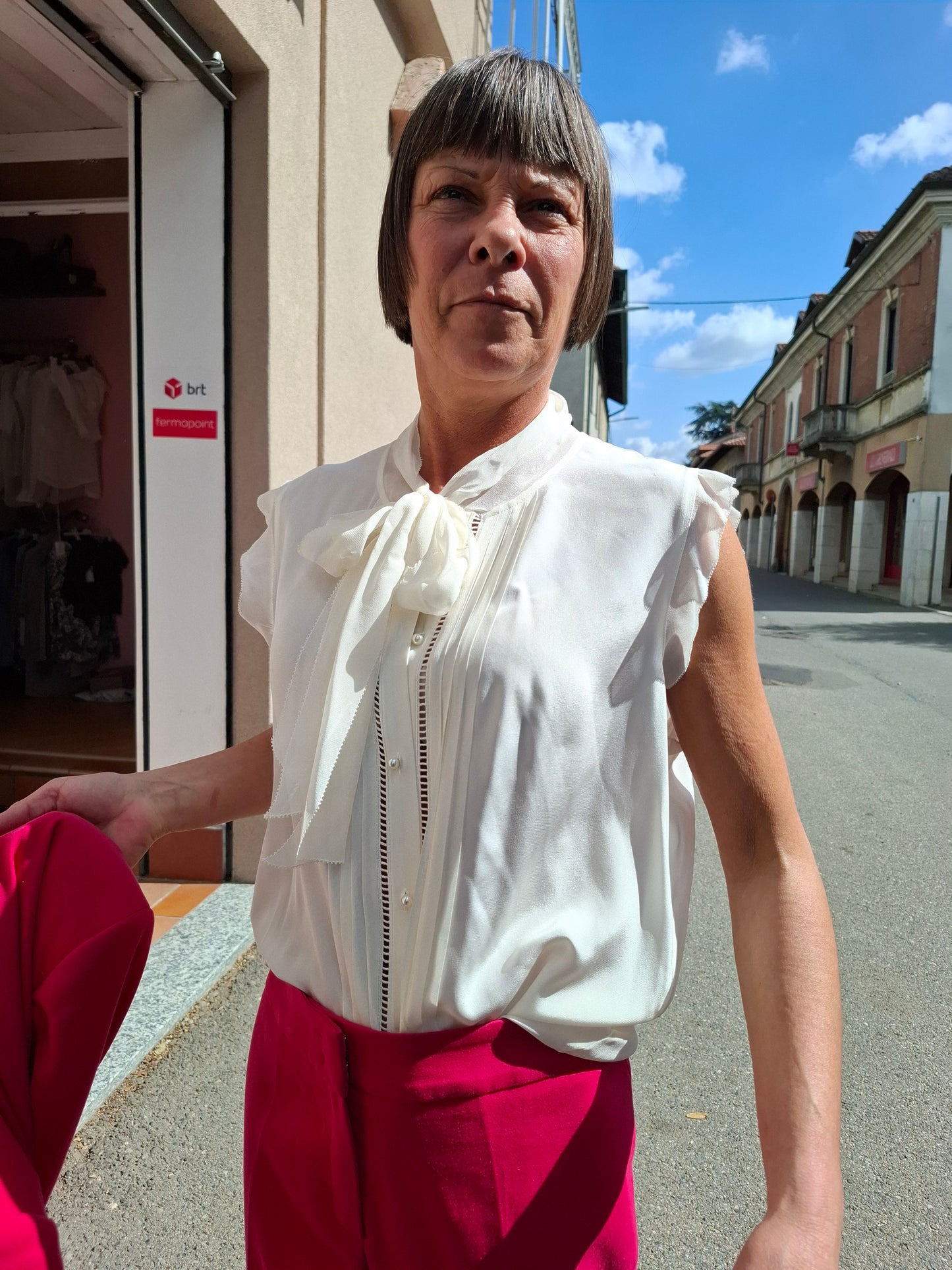 Camicia pura seta Luisa Spagnoli nuova tg XL