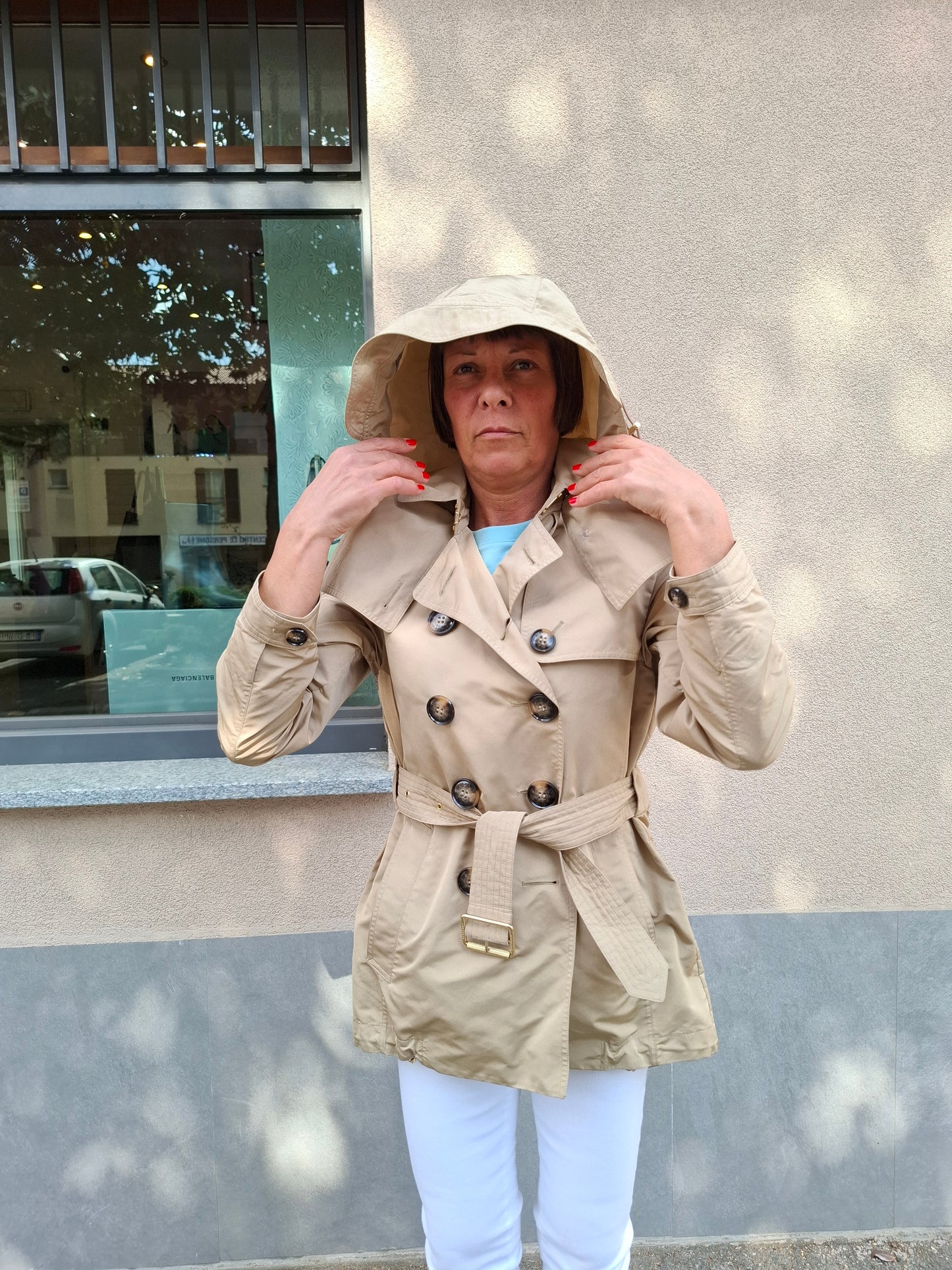 Trench Burberry tg 38 abbondante