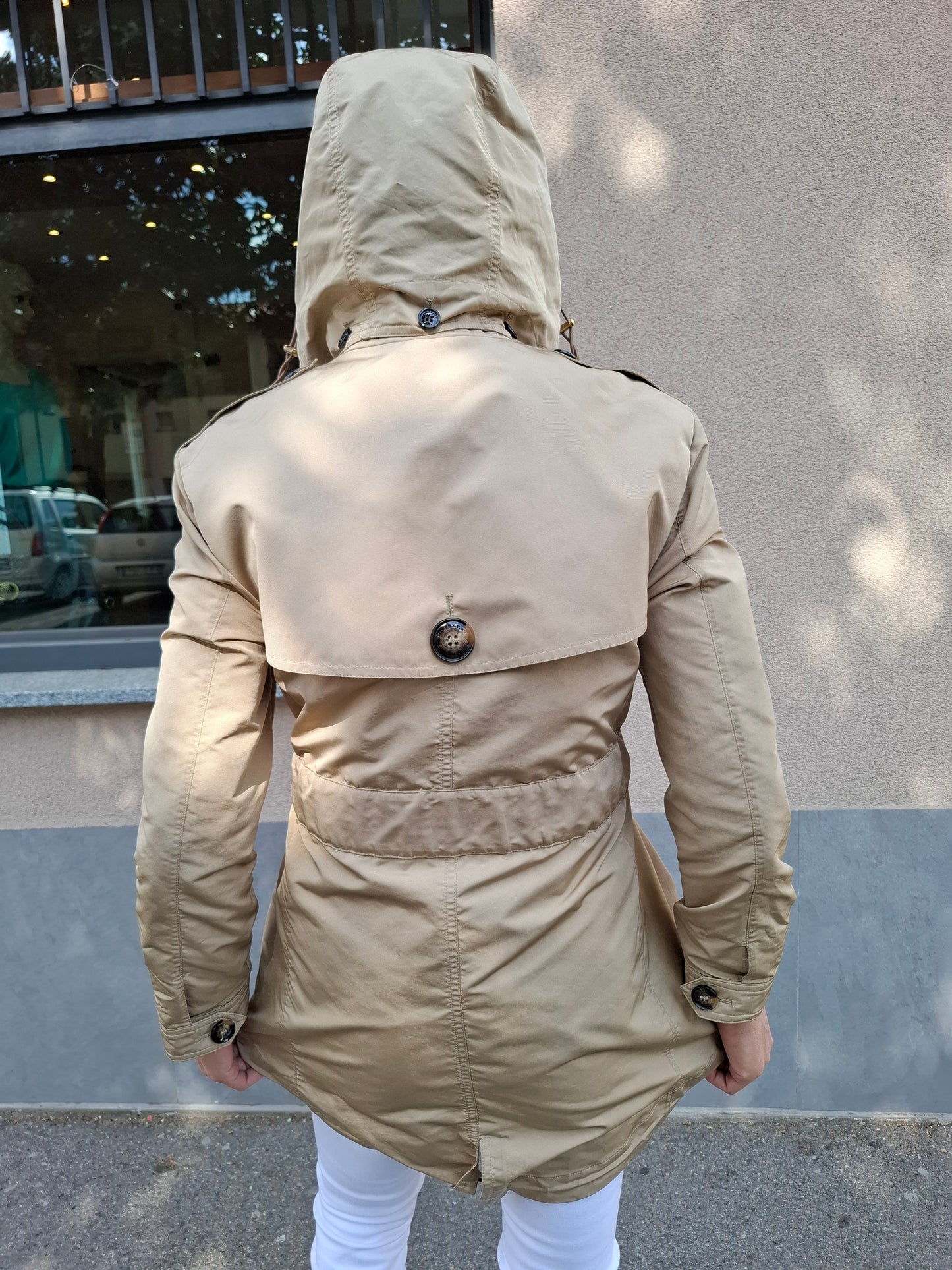 Trench Burberry tg 38 abbondante