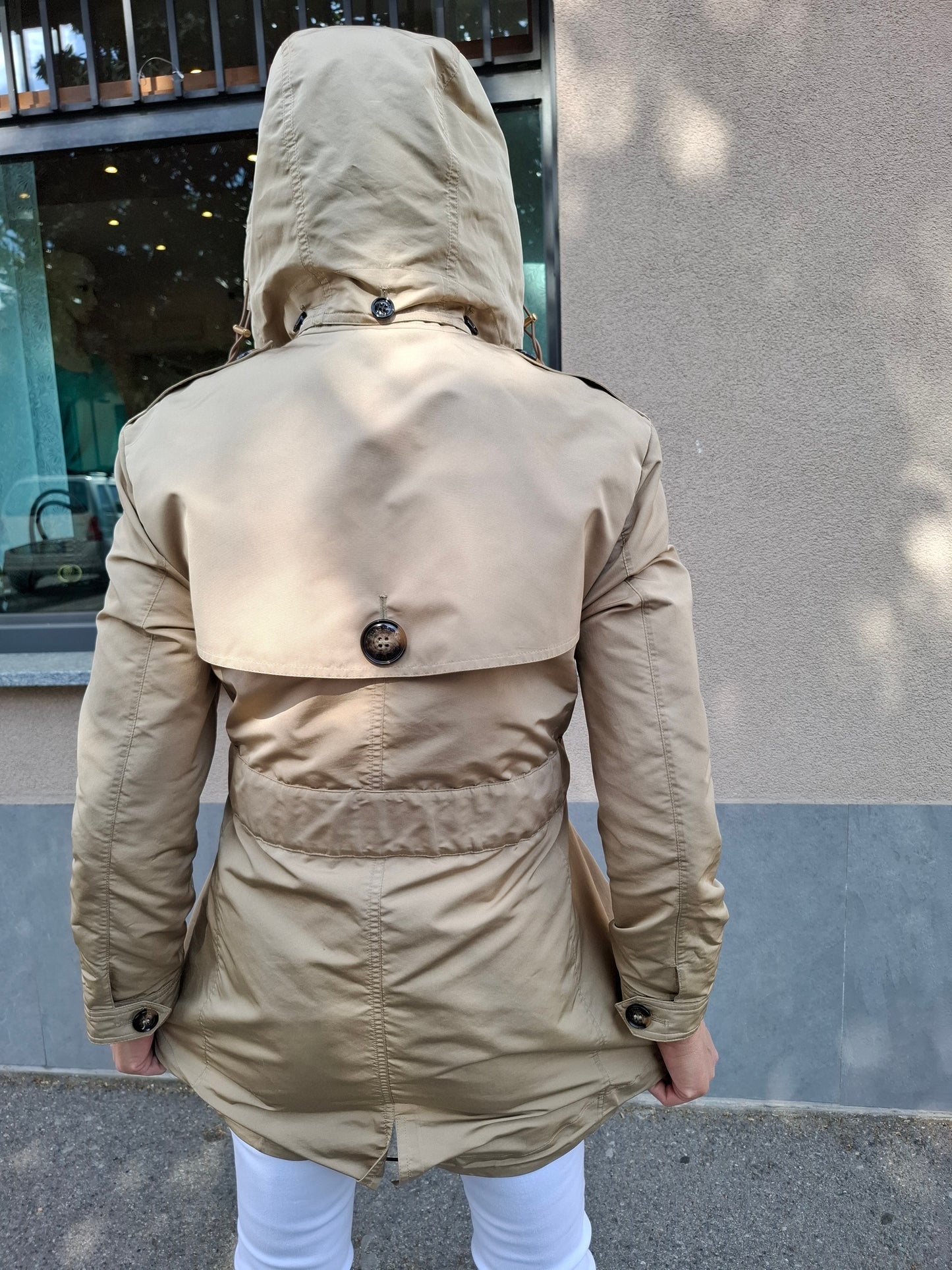 Trench Burberry tg 38 abbondante