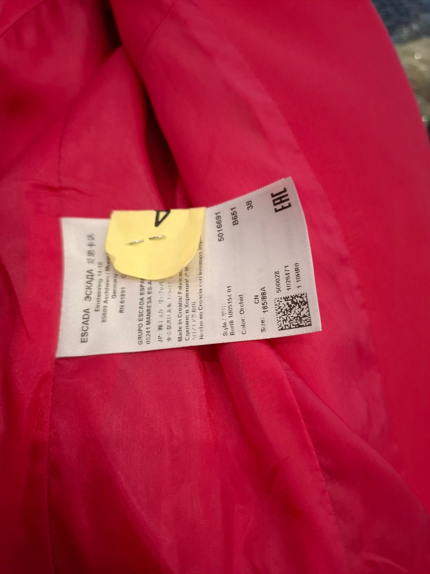Completo Escada tg 38 fr/42 it fucsia