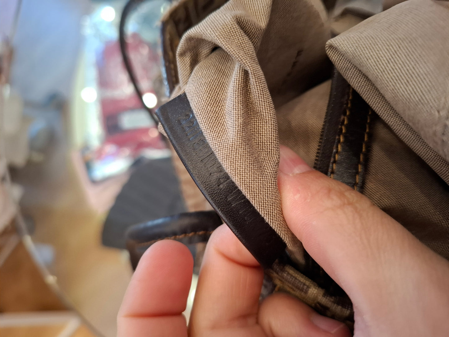 Borsa Fendi zucchino