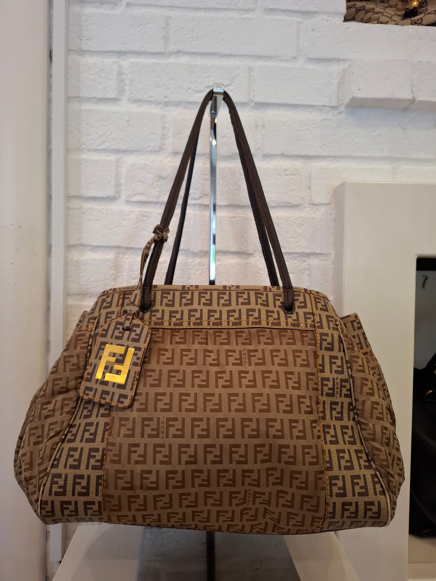 Borsa Fendi zucchino