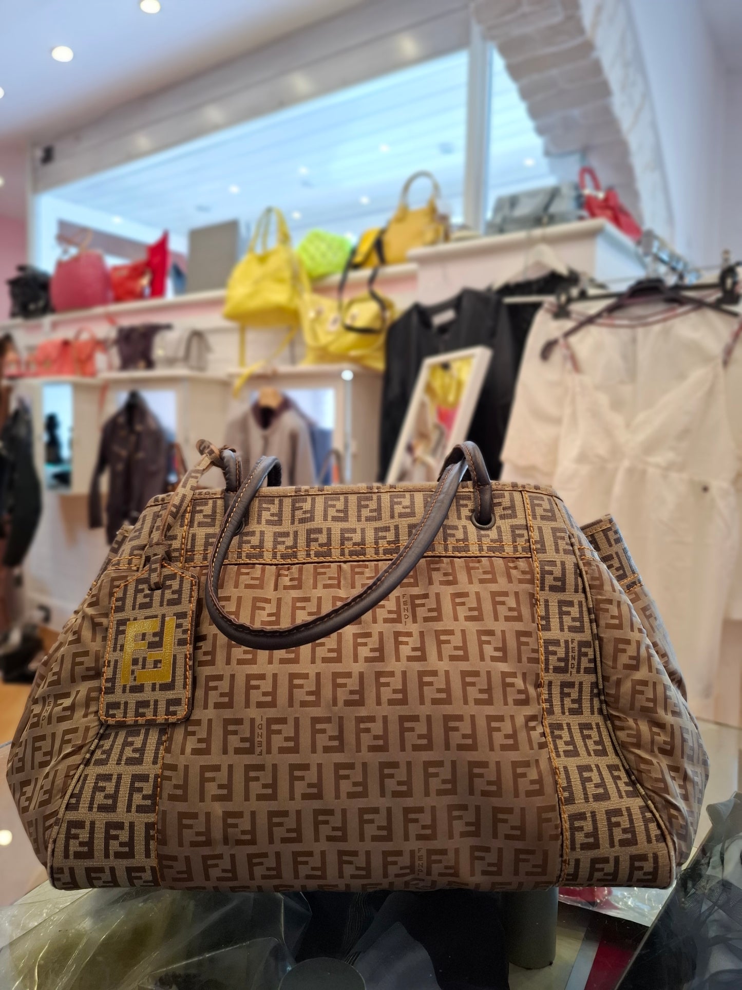 Borsa Fendi zucchino