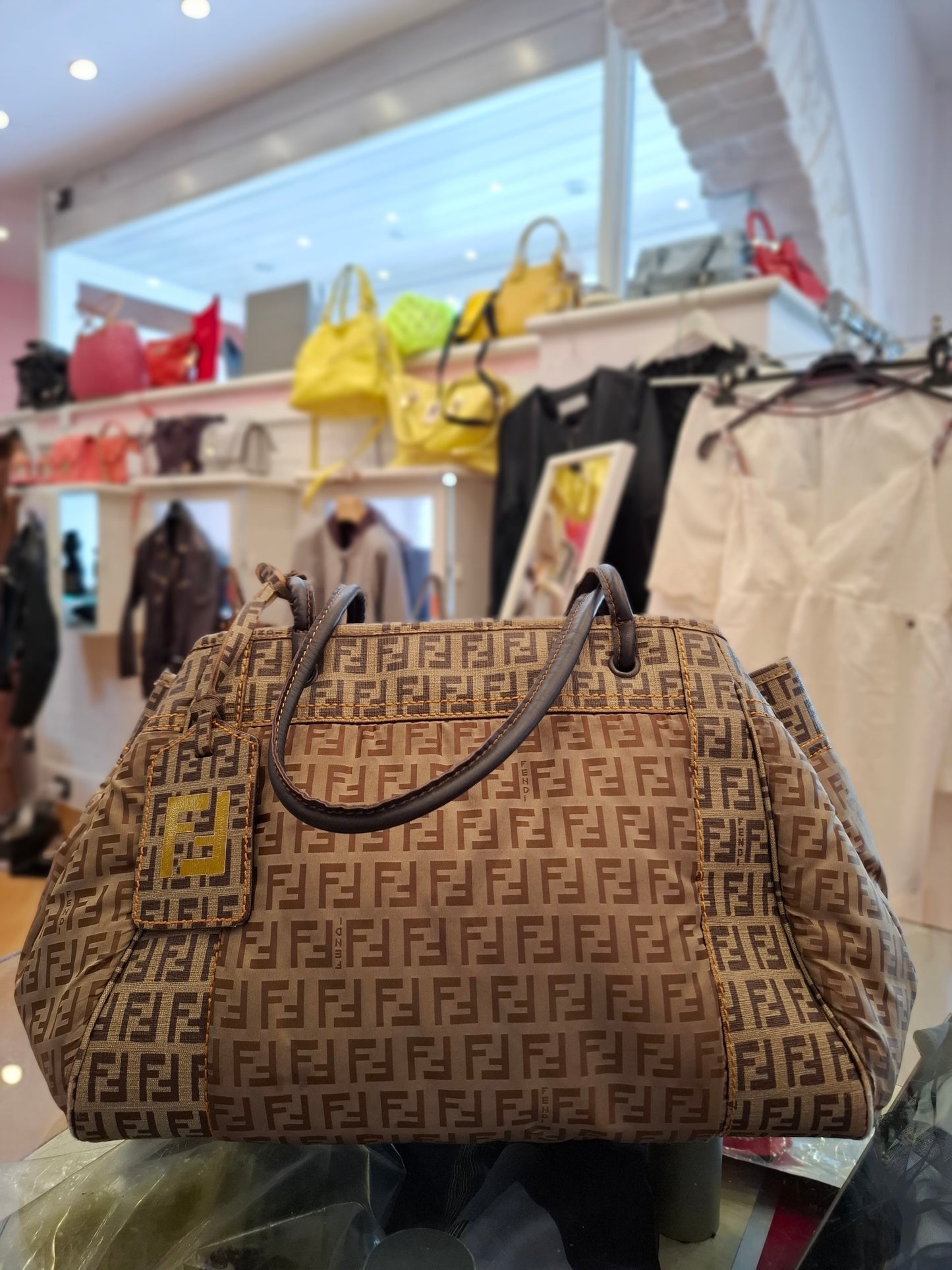 Borsa Fendi zucchino