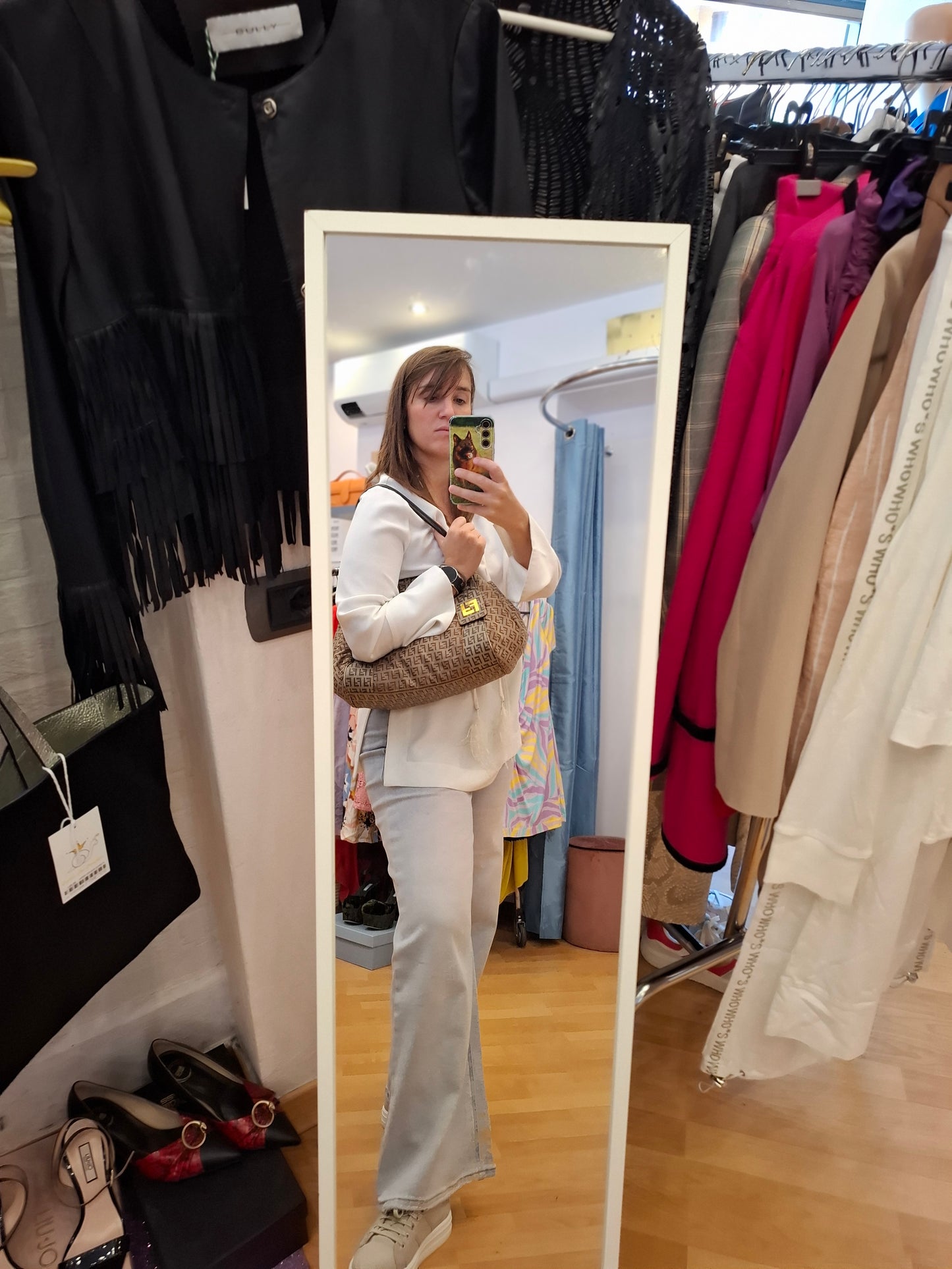 Borsa Fendi zucchino