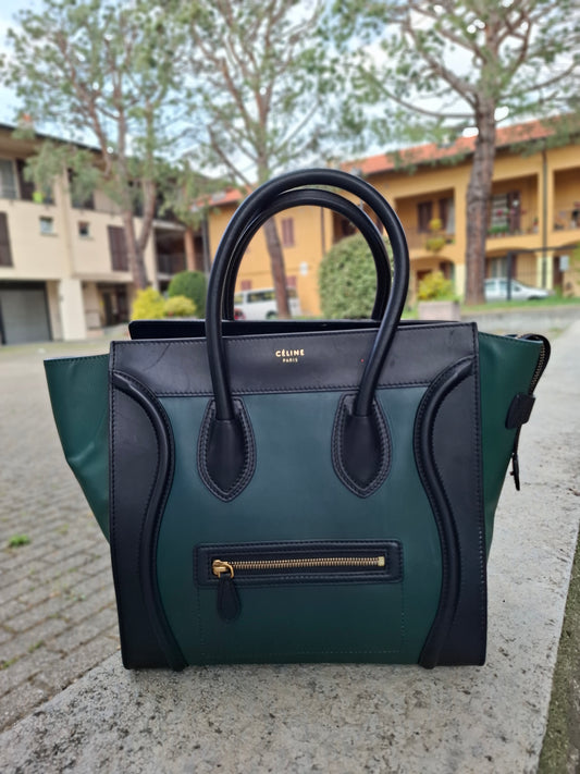Borsa Celine bicolore Luggage