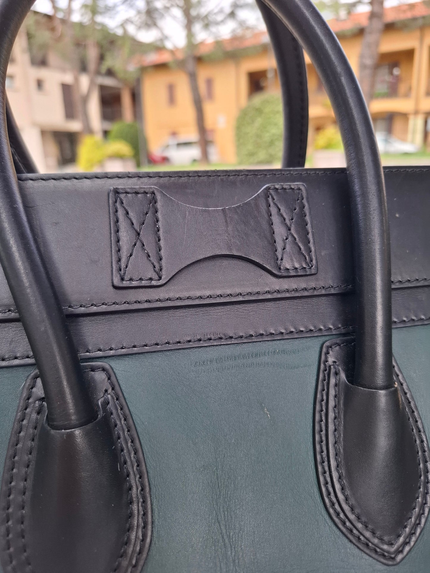 Borsa Celine bicolore Luggage