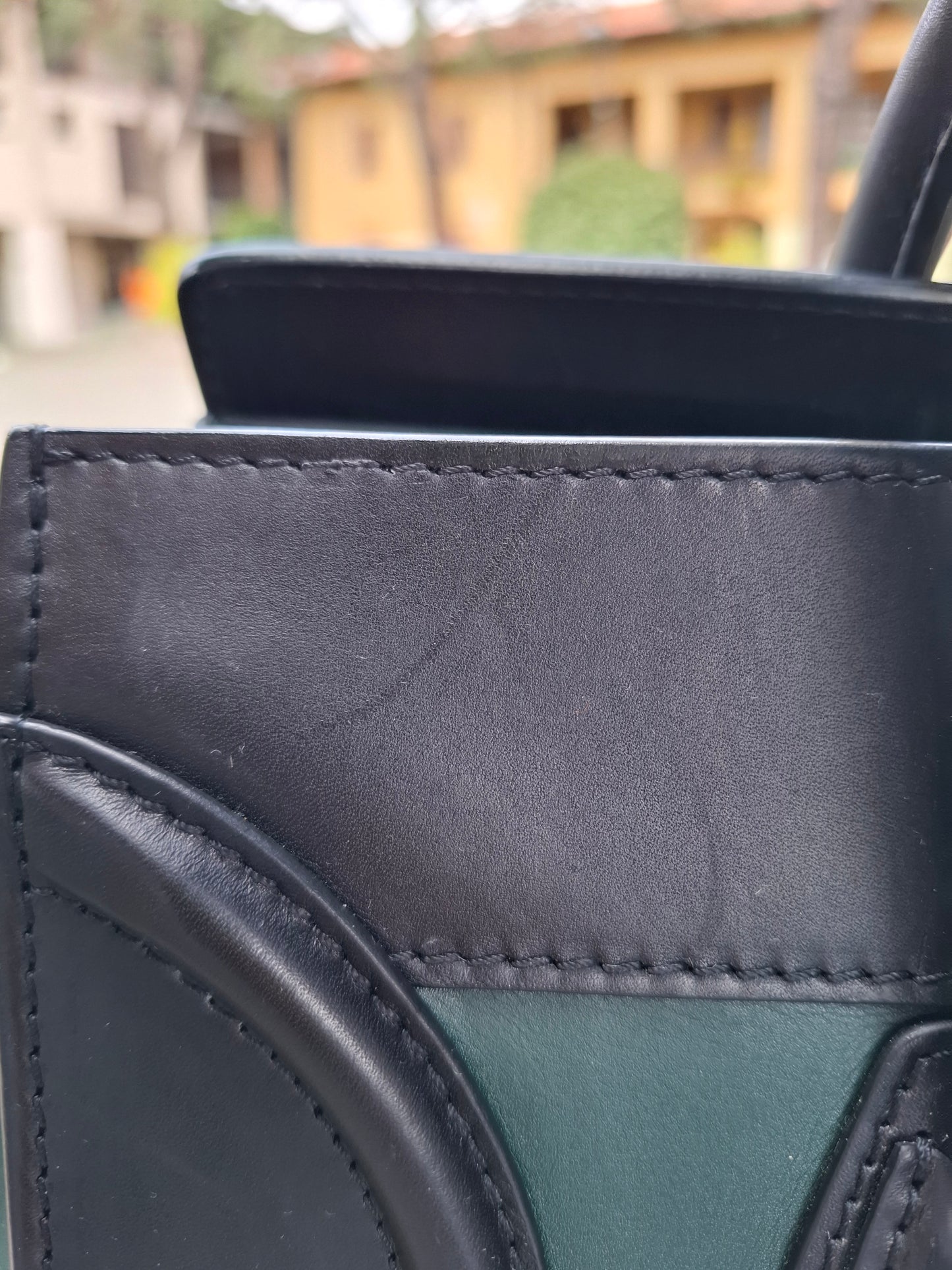 Borsa Celine bicolore Luggage