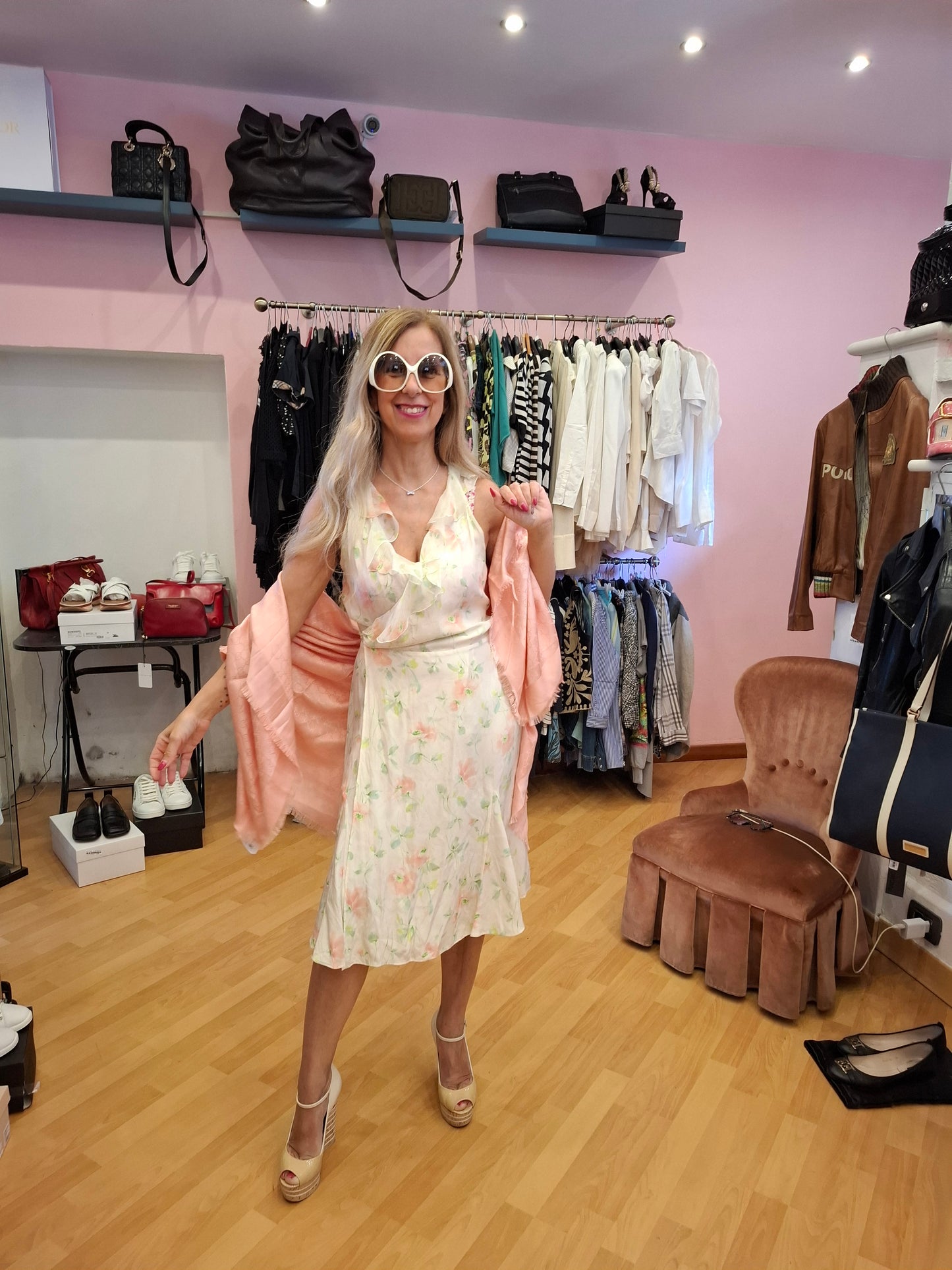 Abito La Perla tg42 floreale