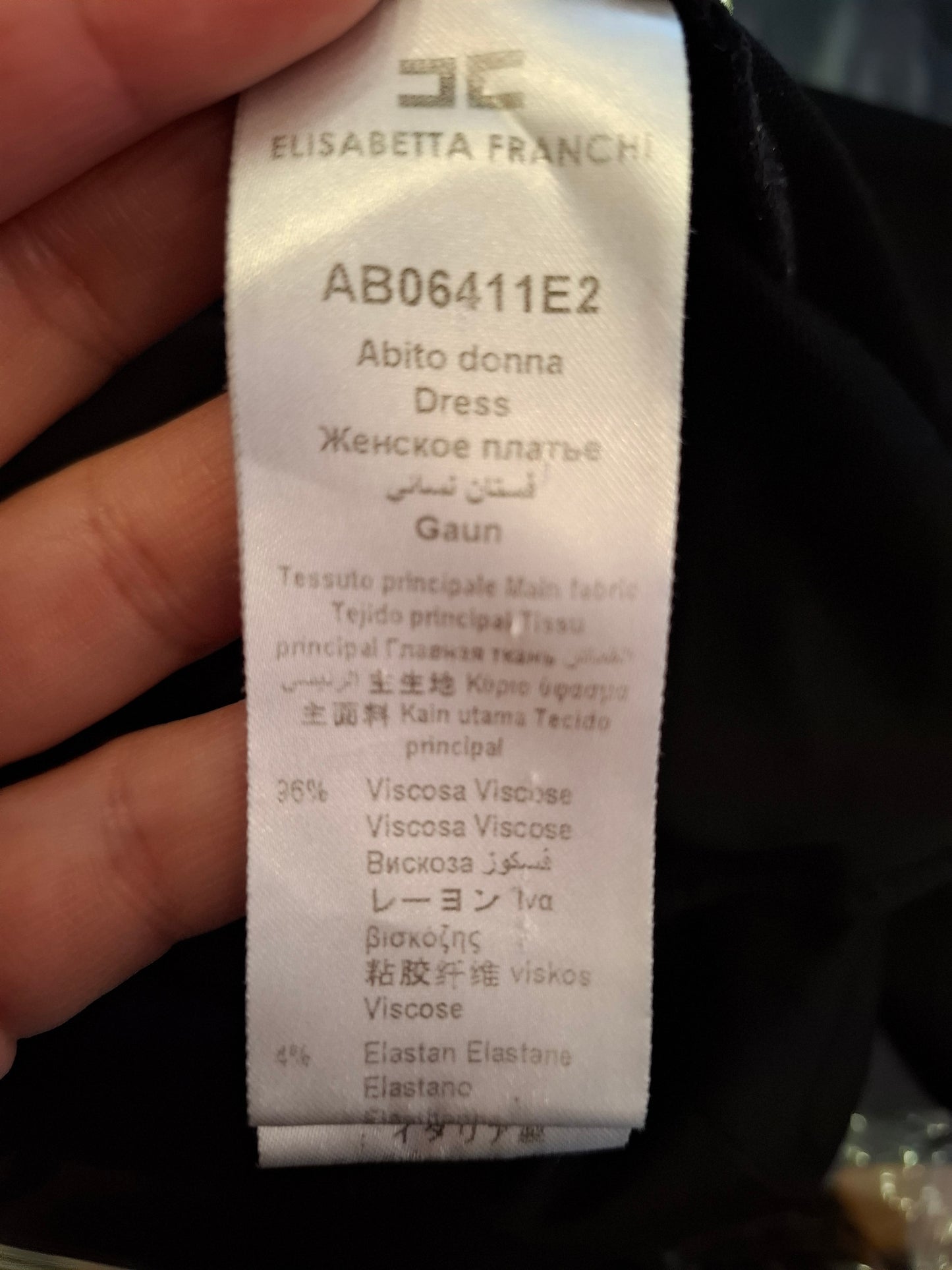 Abito Elisabetta Franchi tg 42