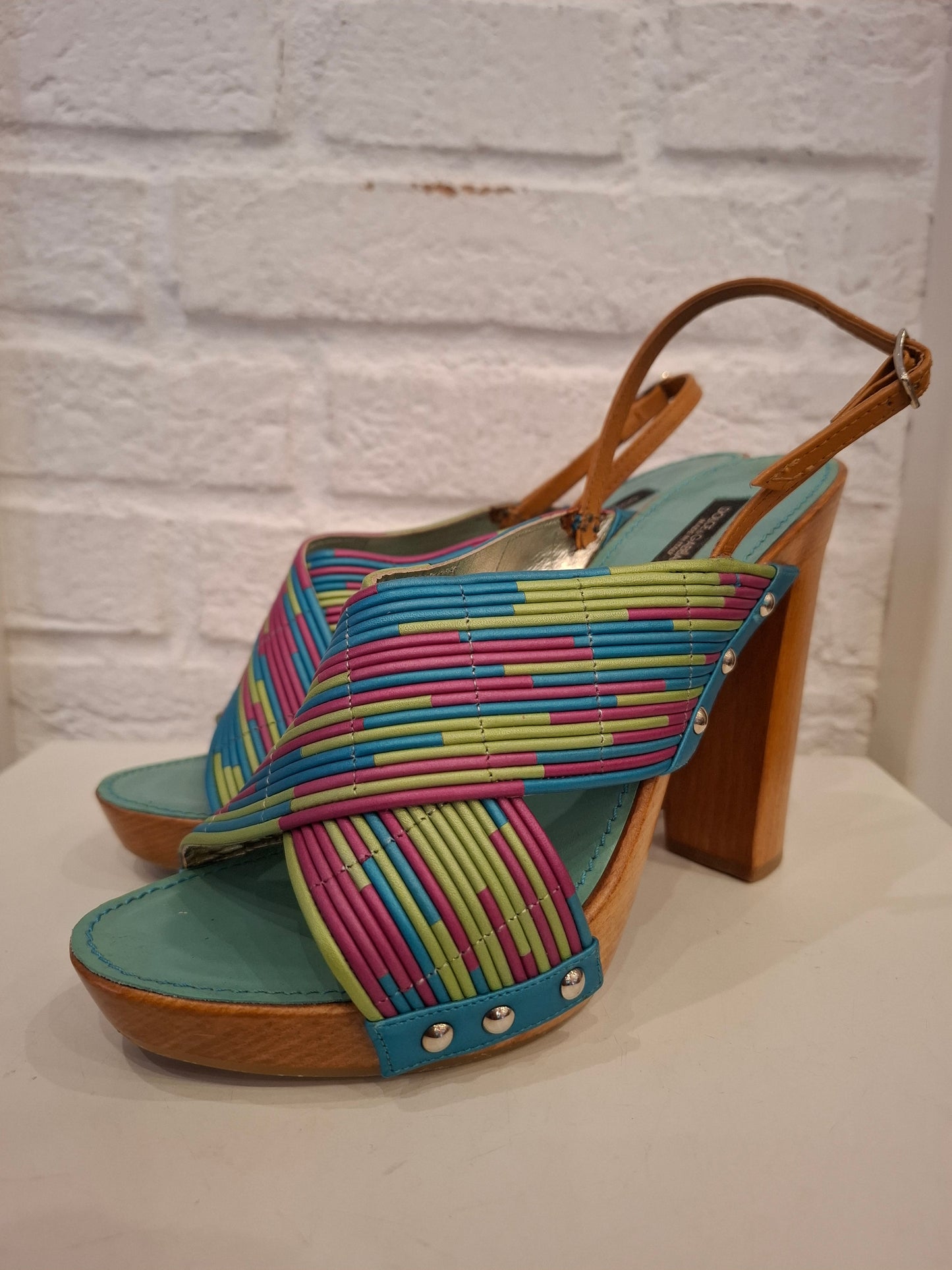 Tacchi Dolce&Gabbana colorati n*38
