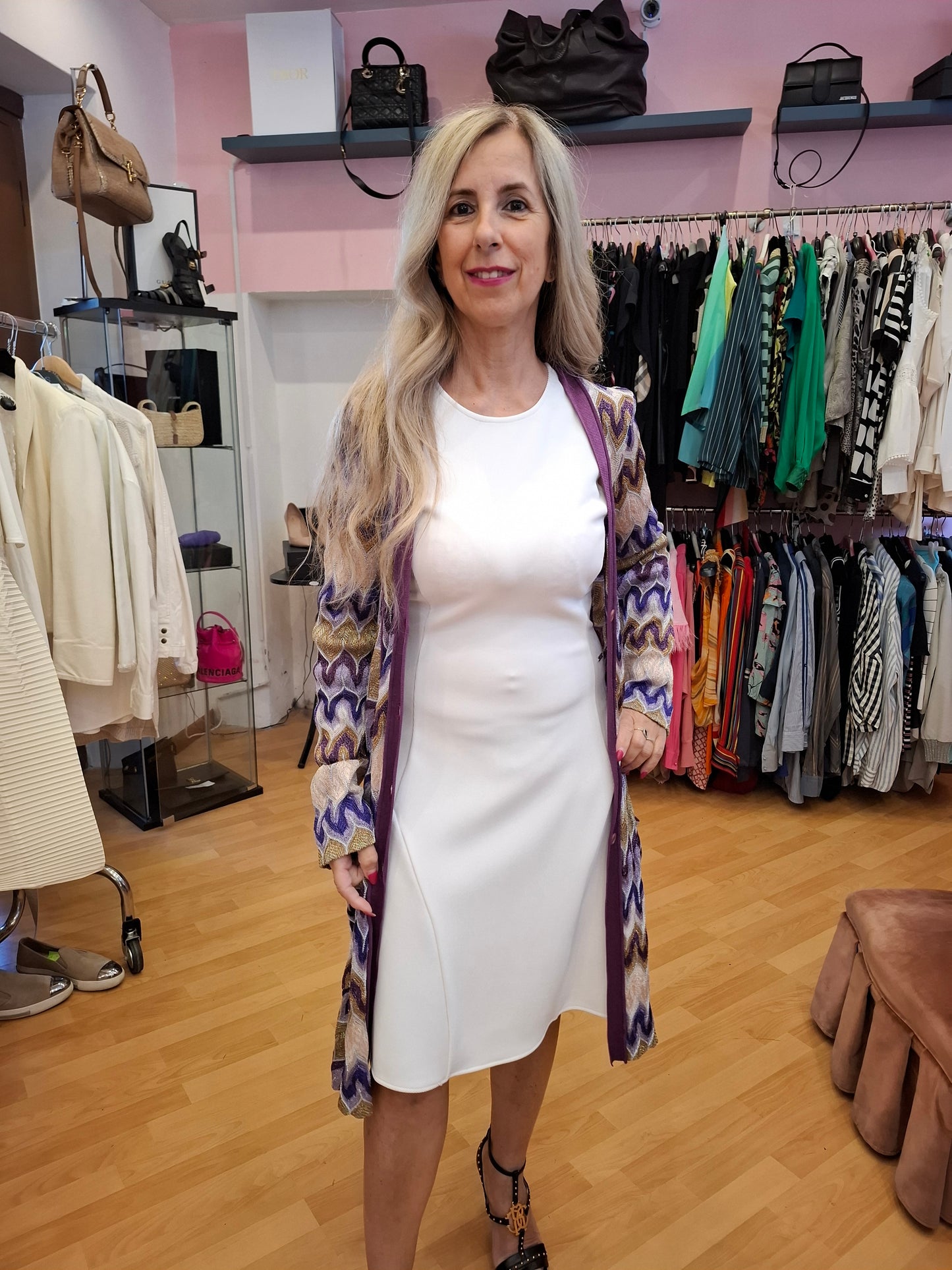 Cardigan Missoni Mare lamè tg S