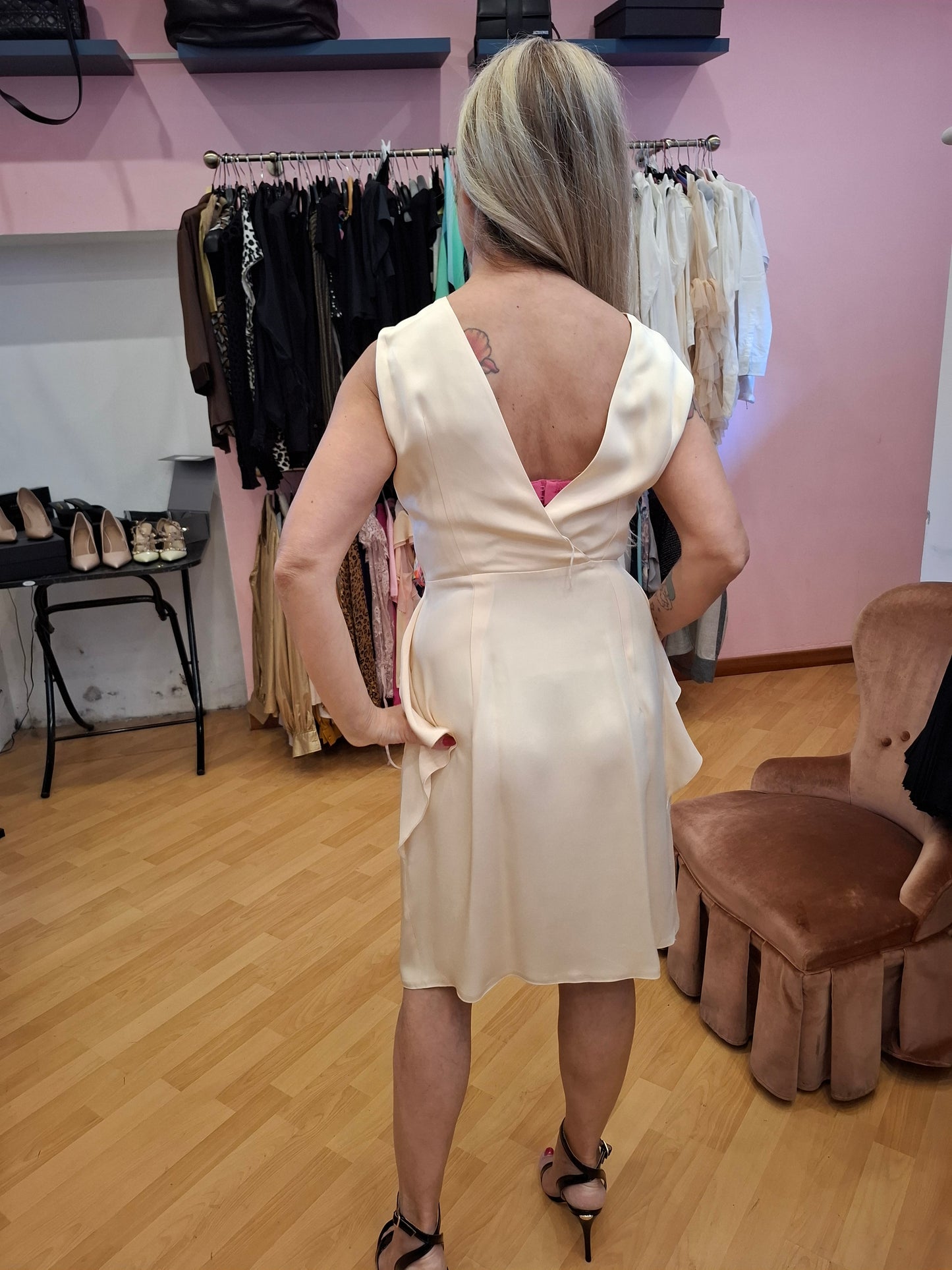Abito Prada pura seta tg S/M