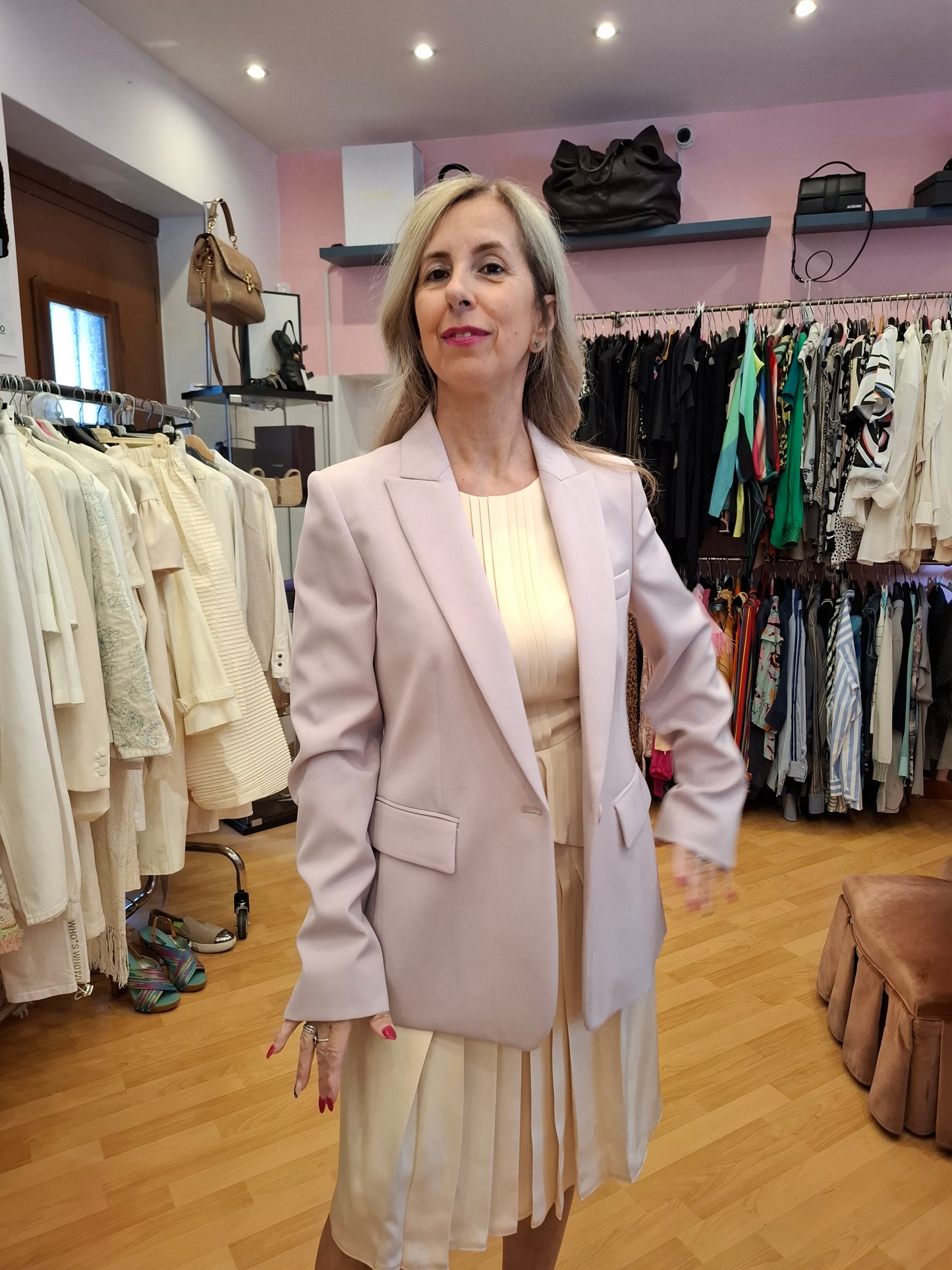 Giacca lilla Stella Mccartney nuova tg S