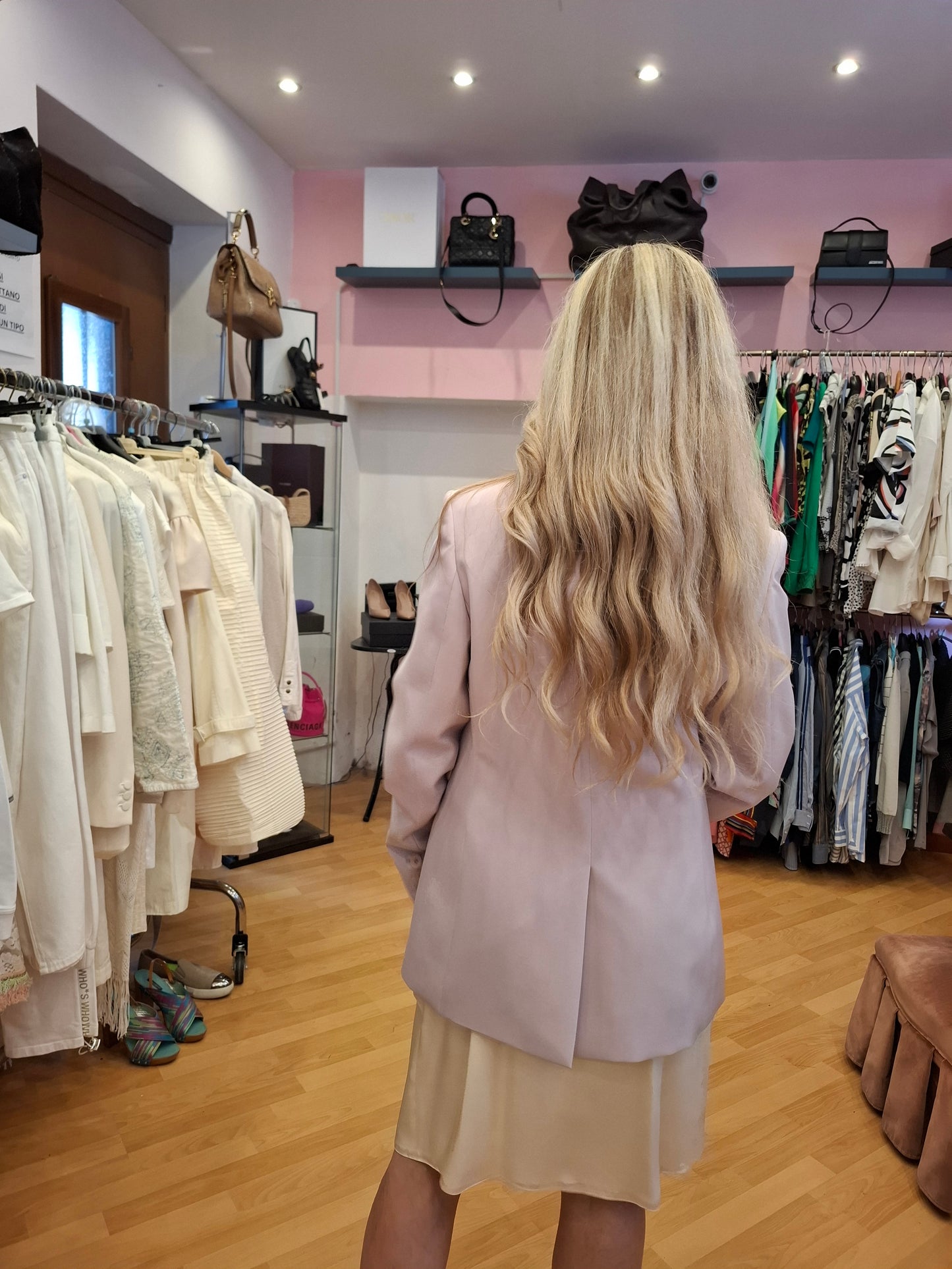 Giacca lilla Stella Mccartney nuova tg S