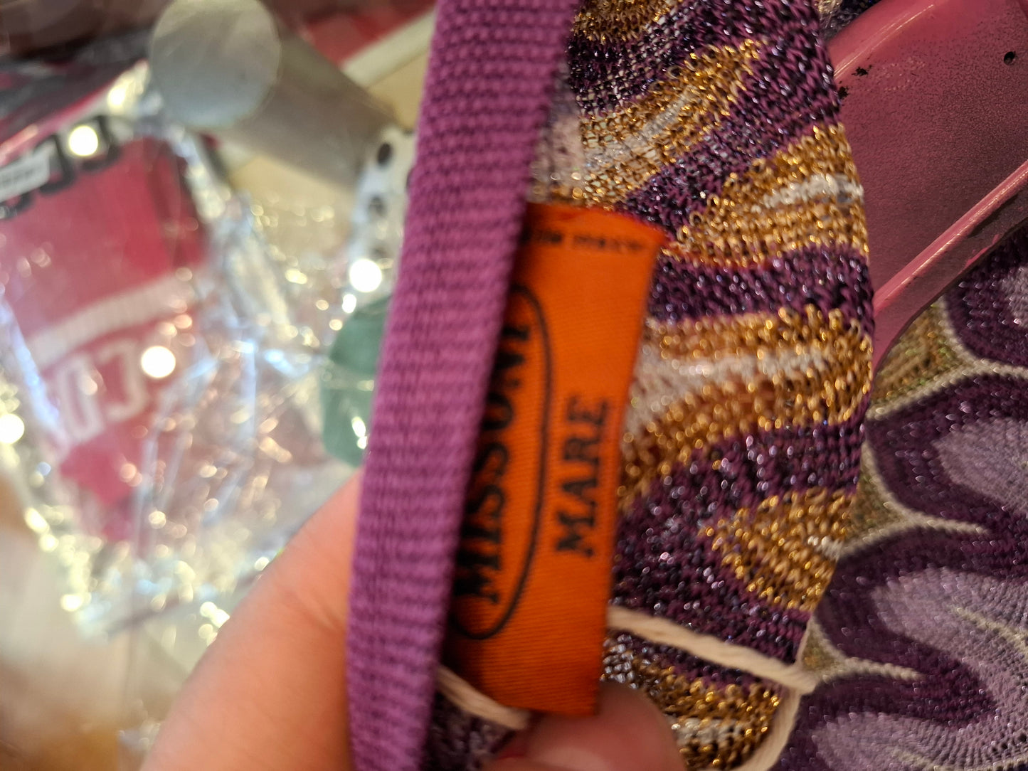 Cardigan Missoni Mare lamè tg S