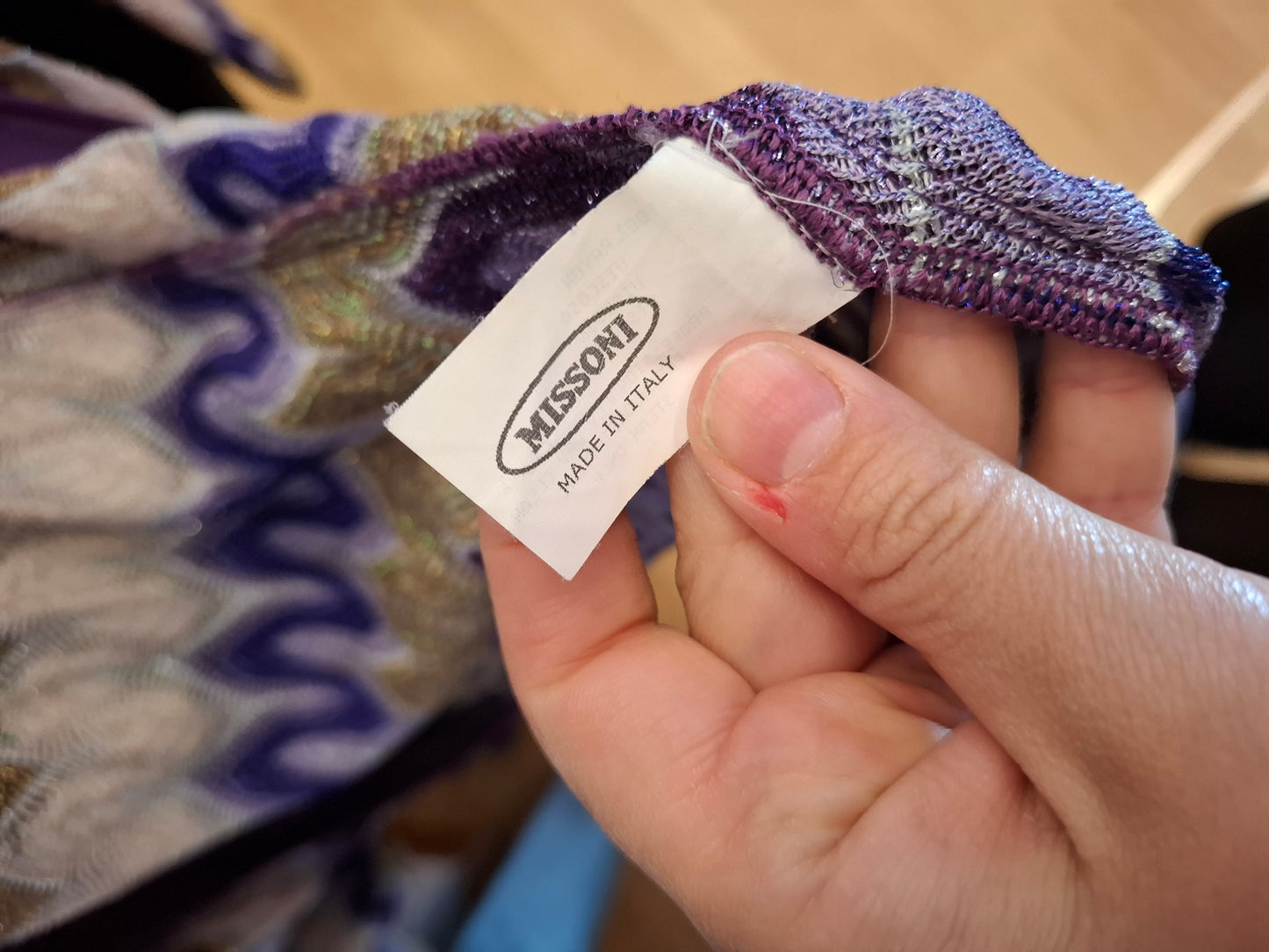 Cardigan Missoni Mare lamè tg S