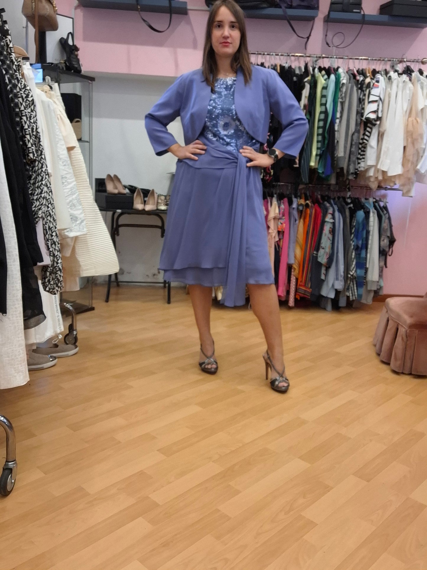 Abito cerimonia + giacca Luisa Spagnoli tg 48