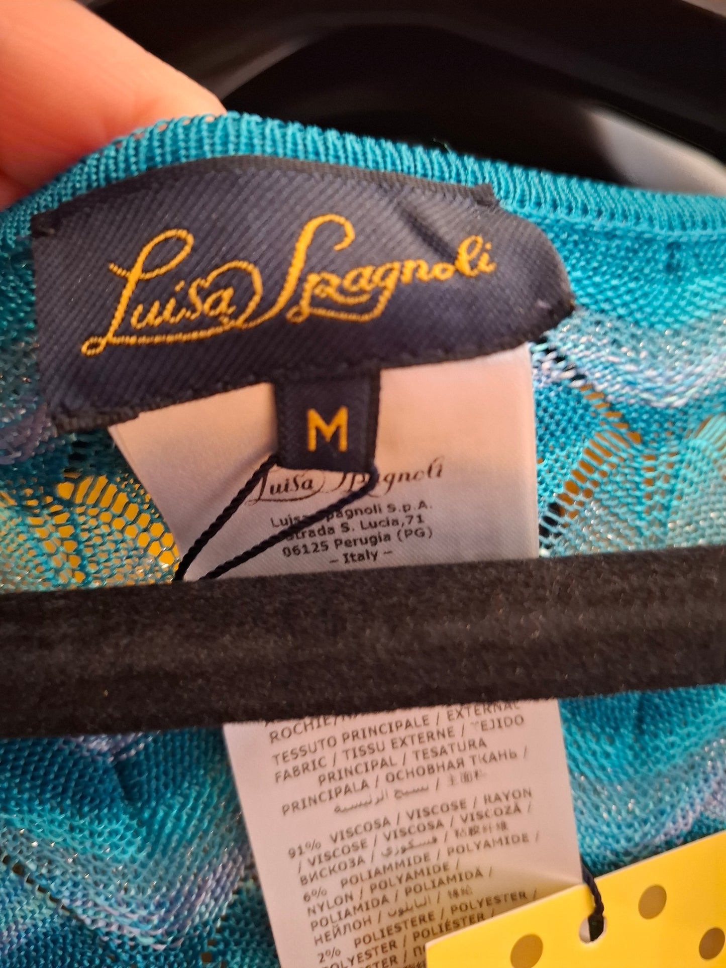 Abito Luisa Spagnoli lamè tg M